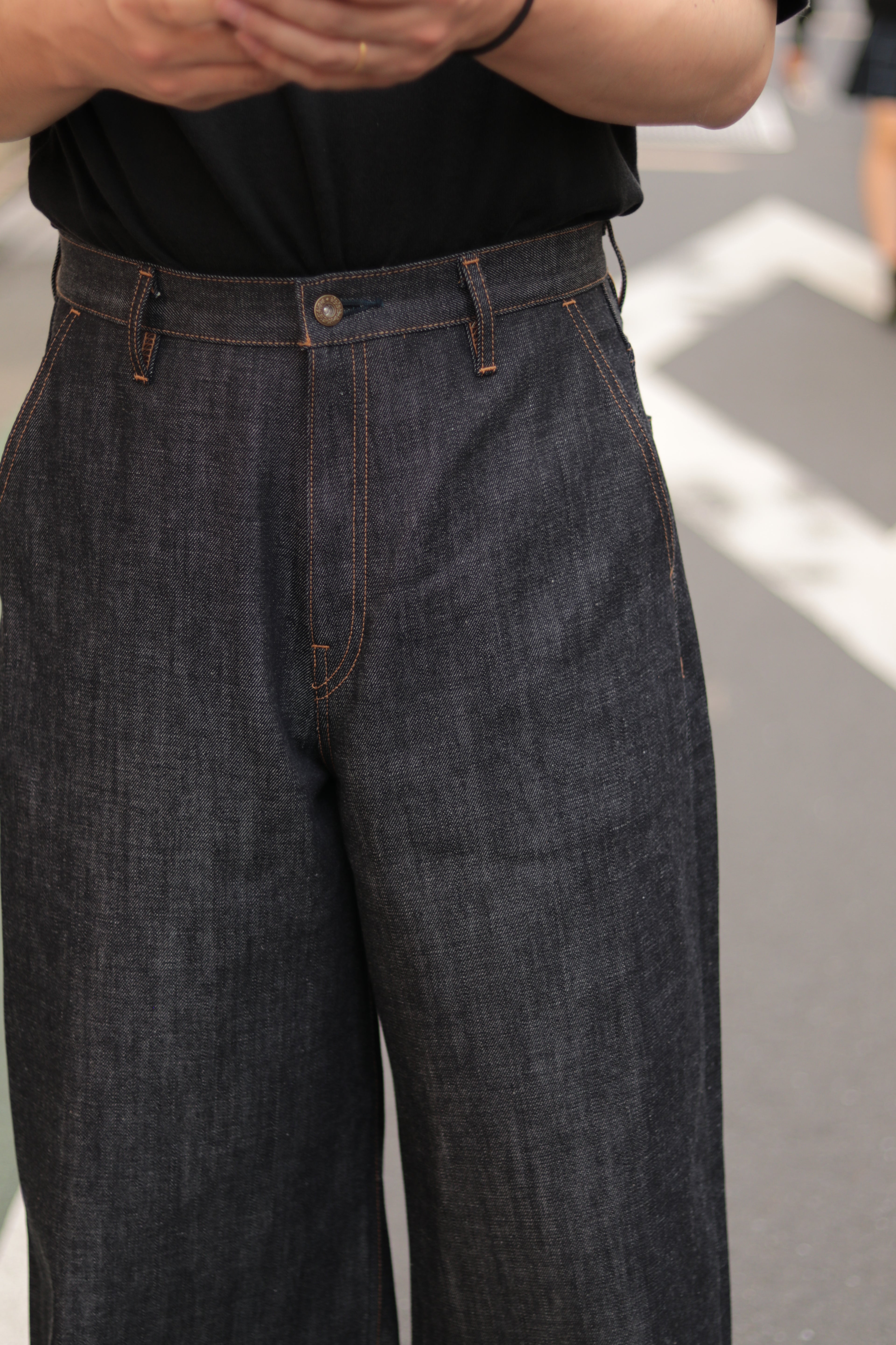 superNova. Baggy jeans - Rigid denim / Indigo