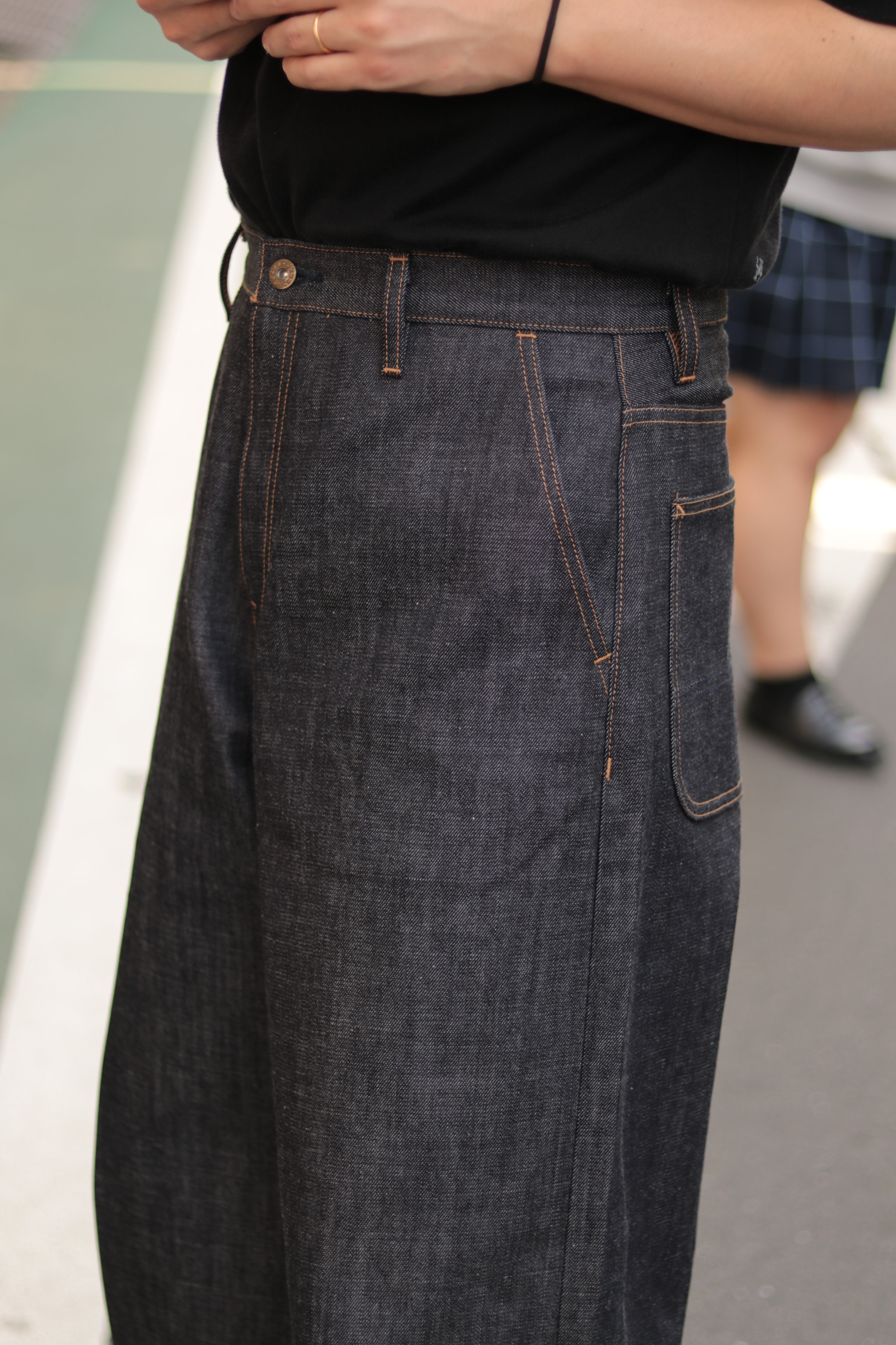 superNova. Baggy jeans - Rigid denim / Indigo