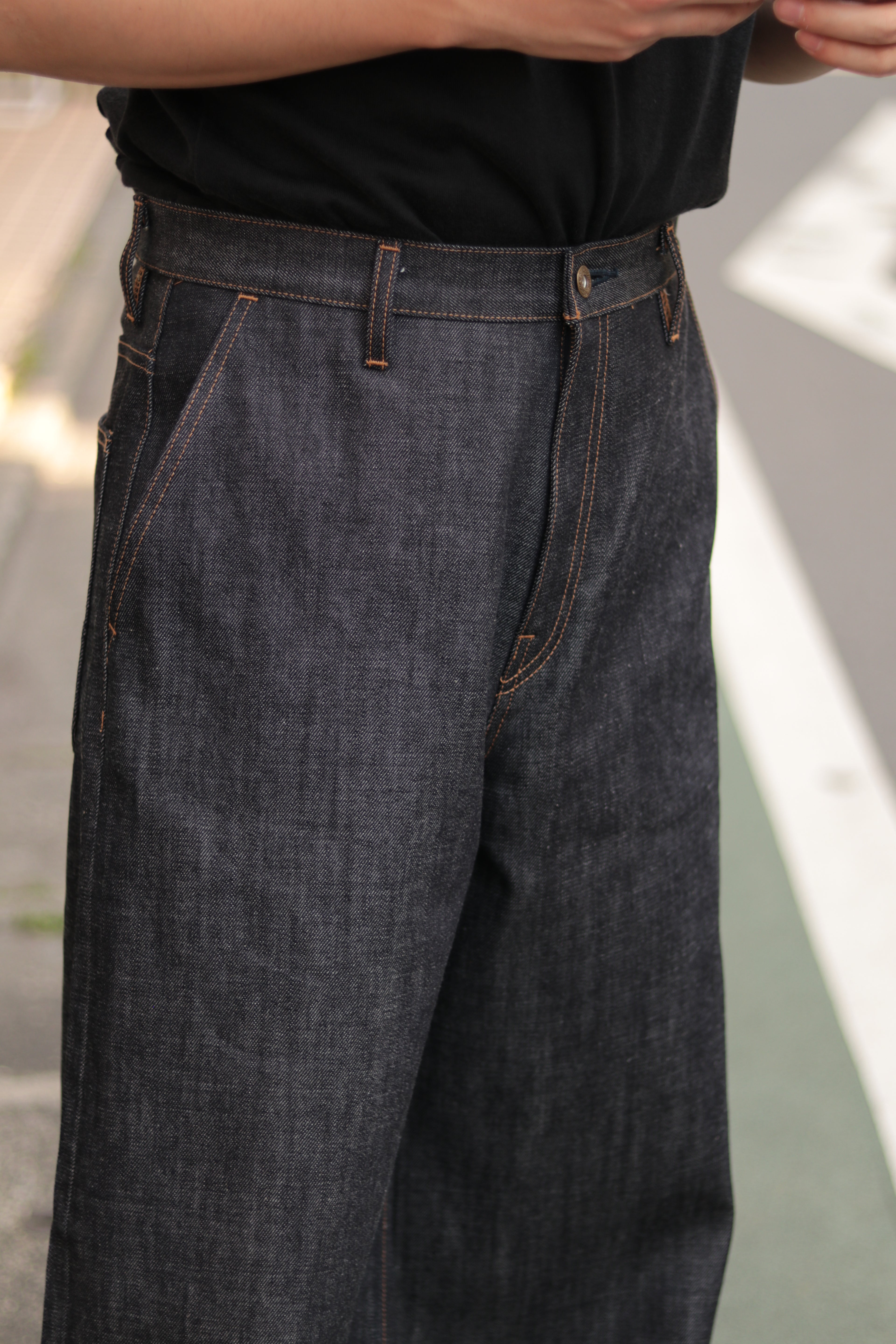 superNova. Baggy jeans - Rigid denim / Indigo