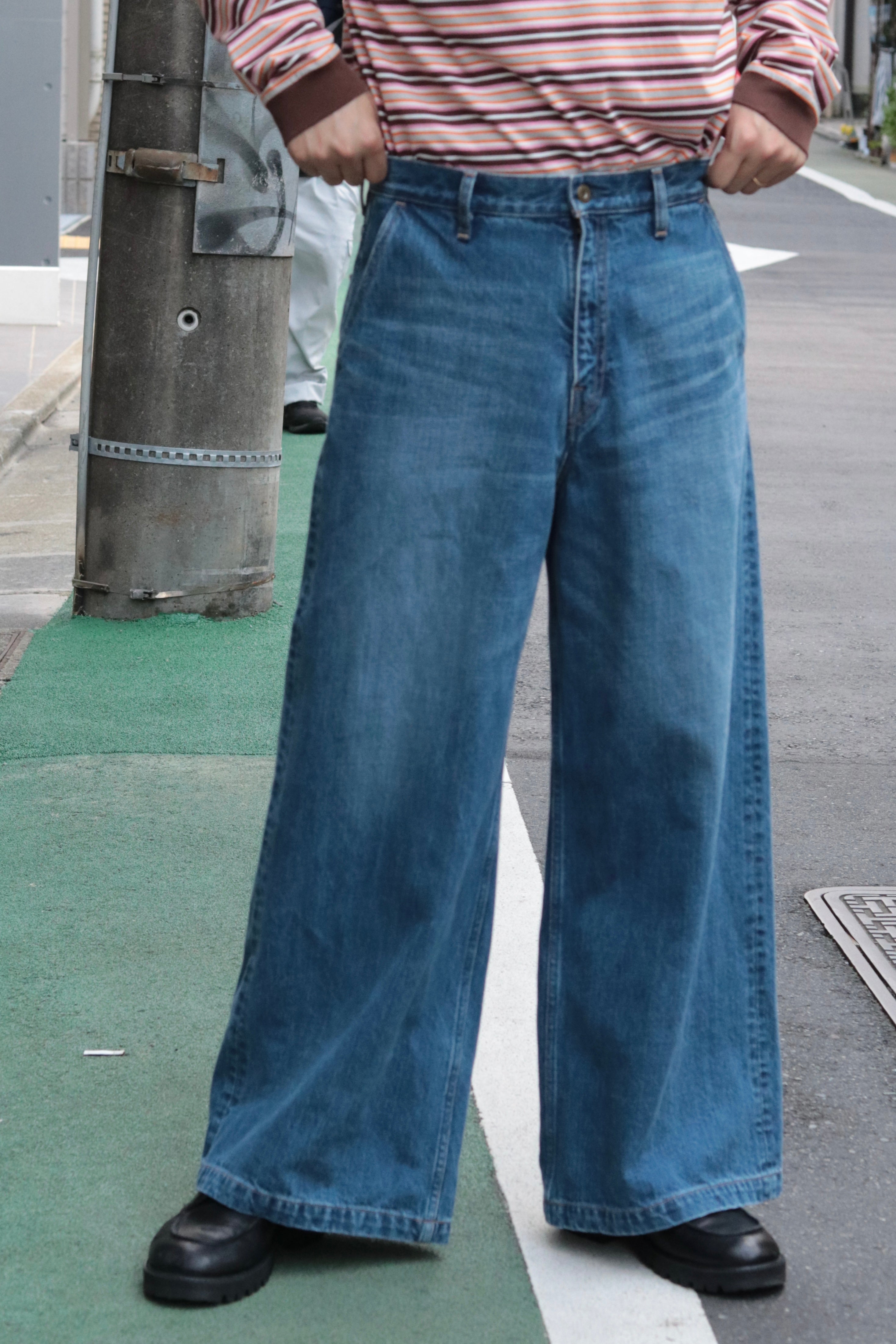 superNova. Baggy jeans - Old vintage wash / Mid indigo
