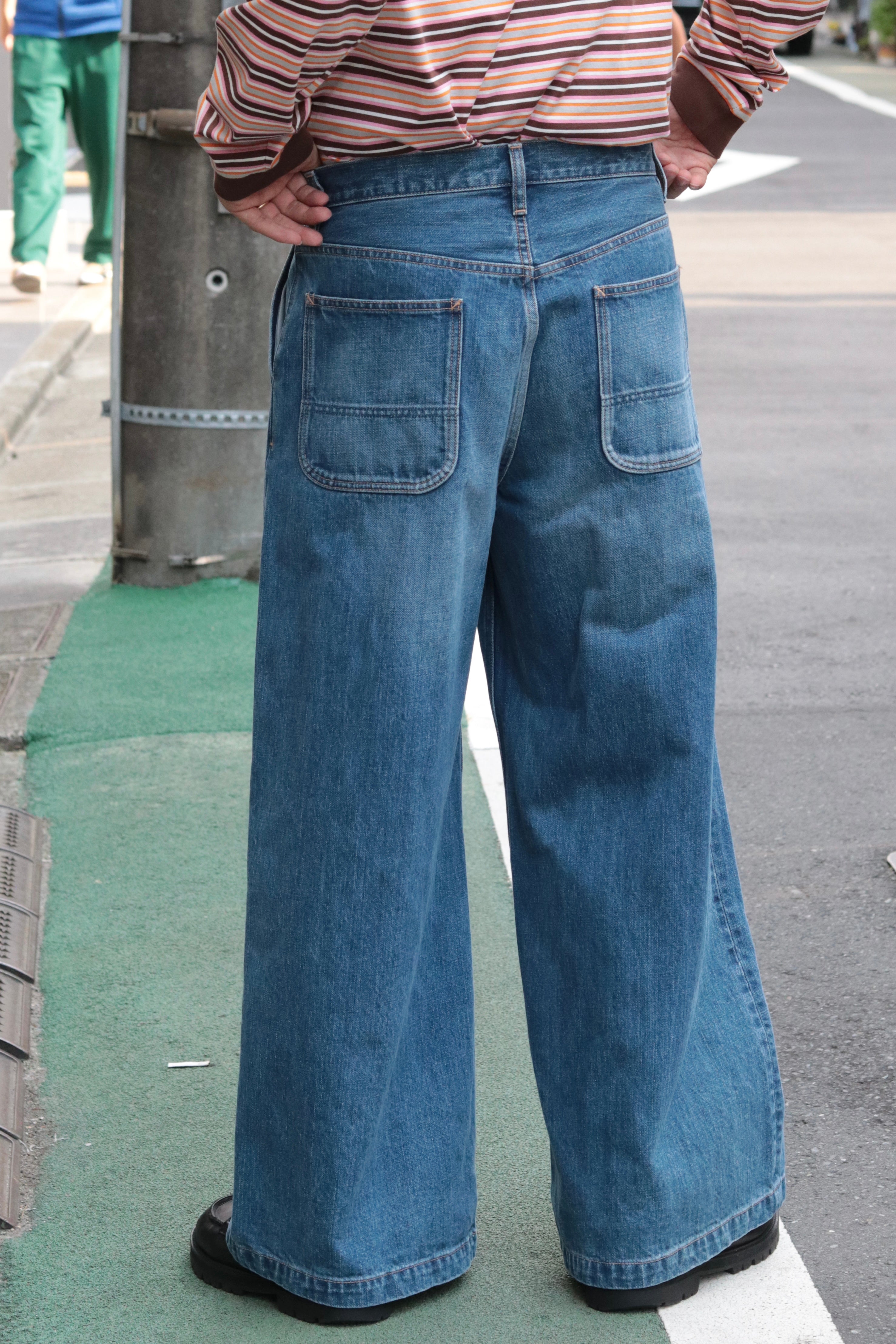 superNova. Baggy jeans - Old vintage wash / Mid indigo