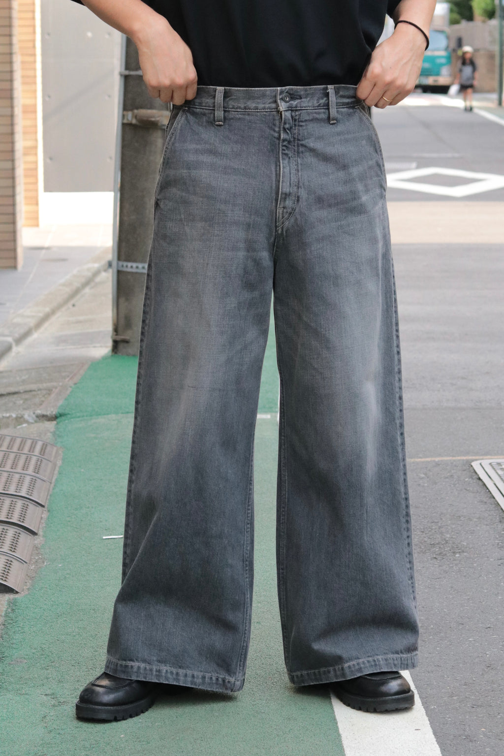 superNova. Baggy jeans - Old vintage wash / Mid black