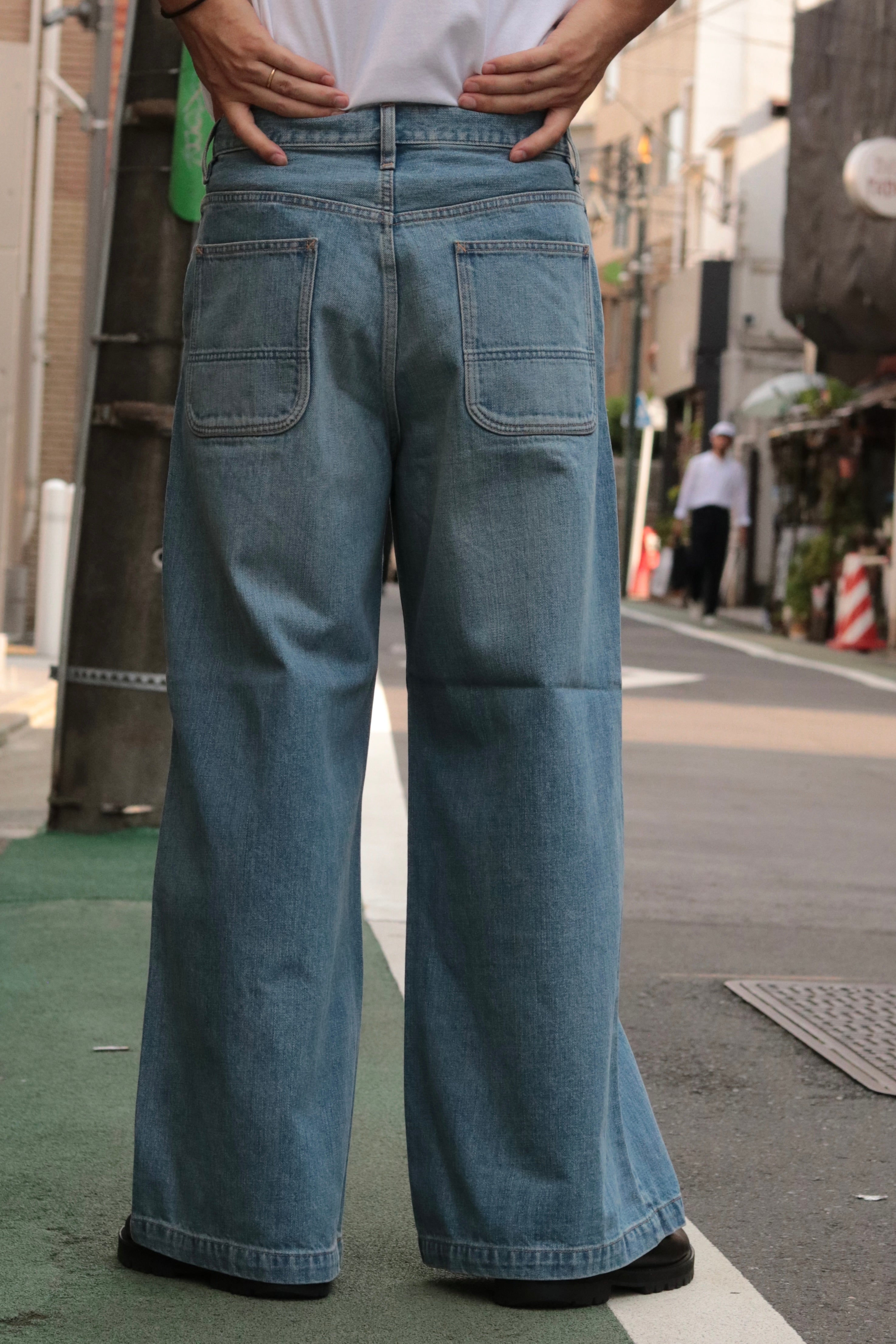 superNova. Baggy jeans - Old vintage wash / Light indigo