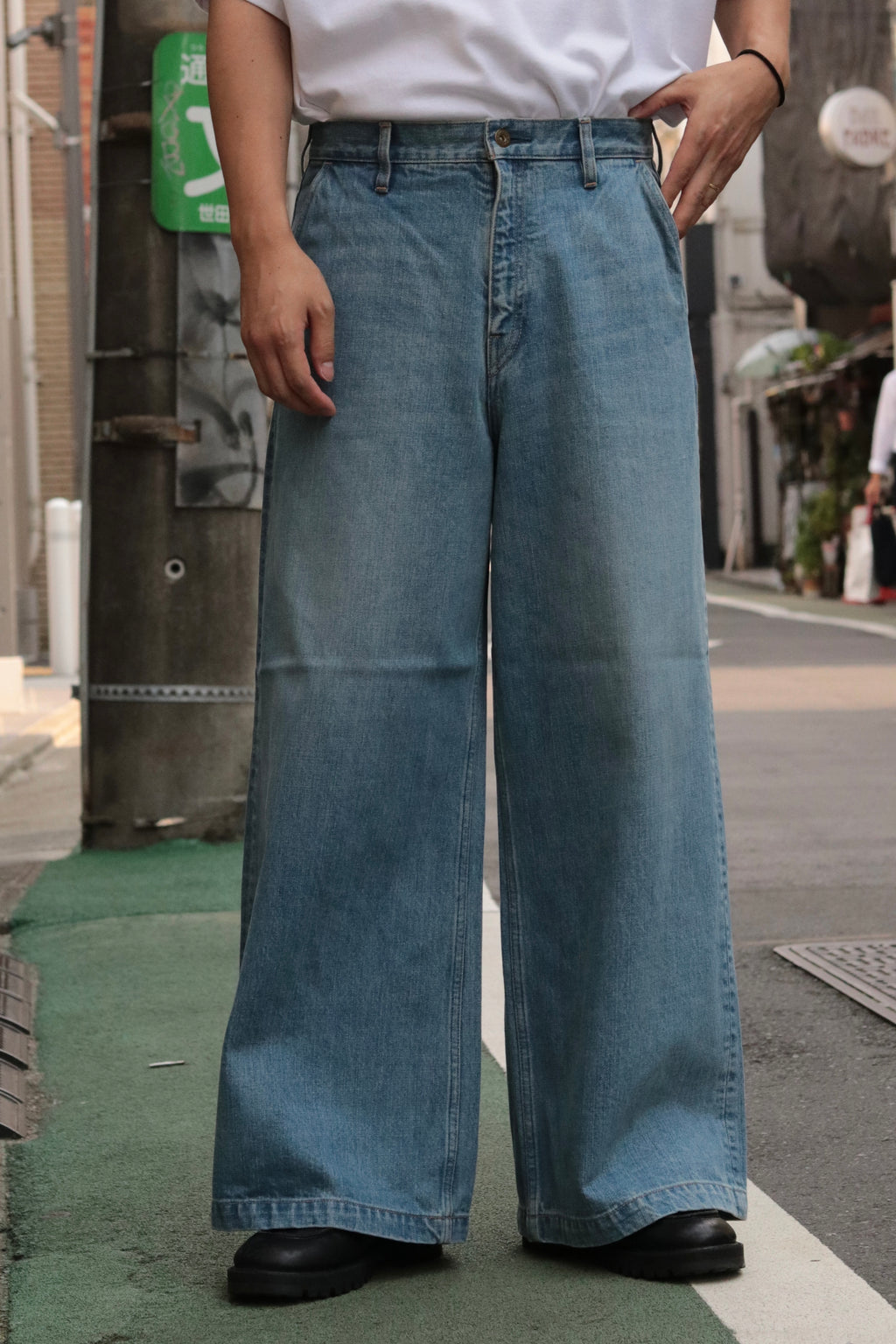 superNova. Baggy jeans - Old vintage wash / Light indigo