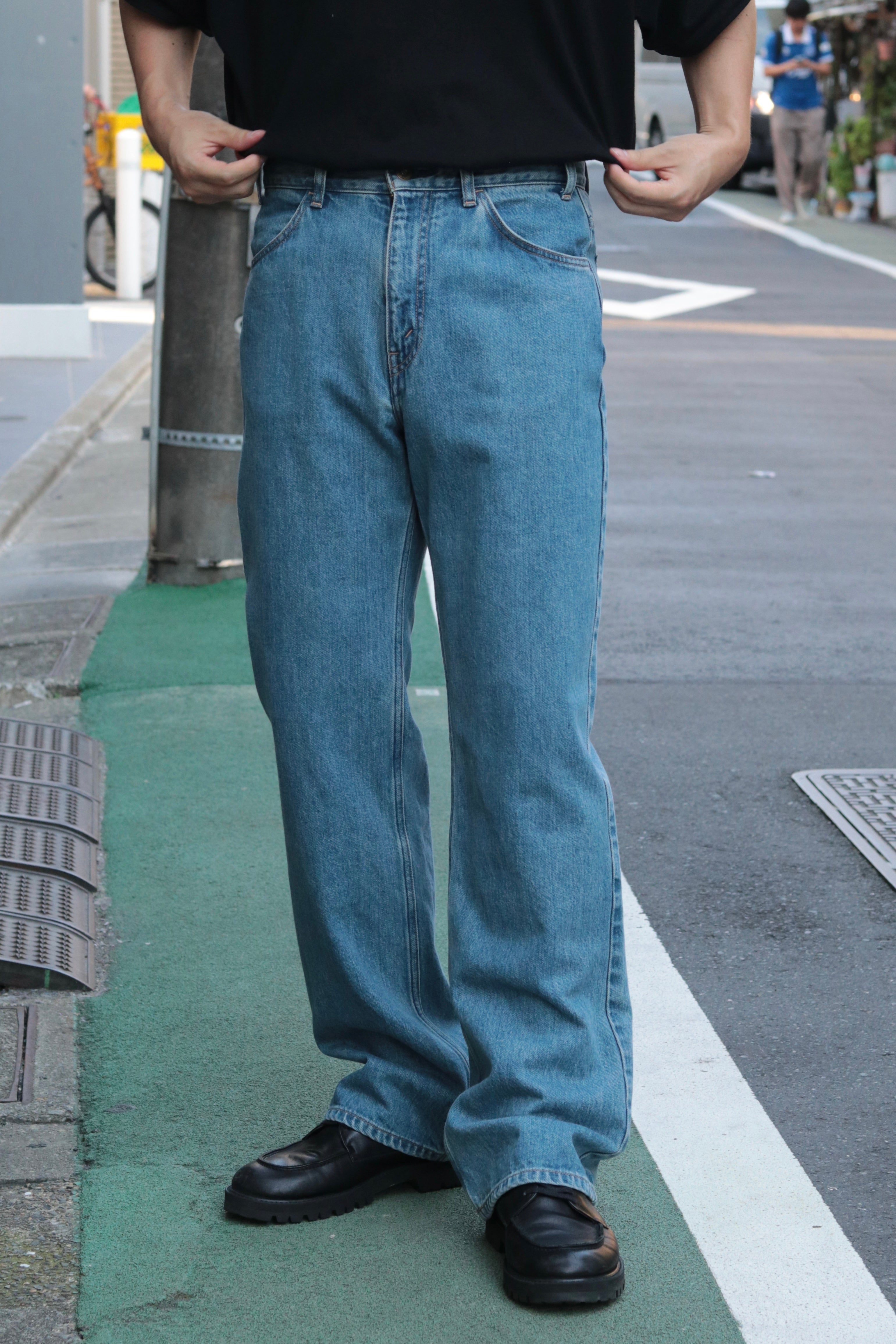 superNova. Boot cut jeans - Bleached wash / Indigo