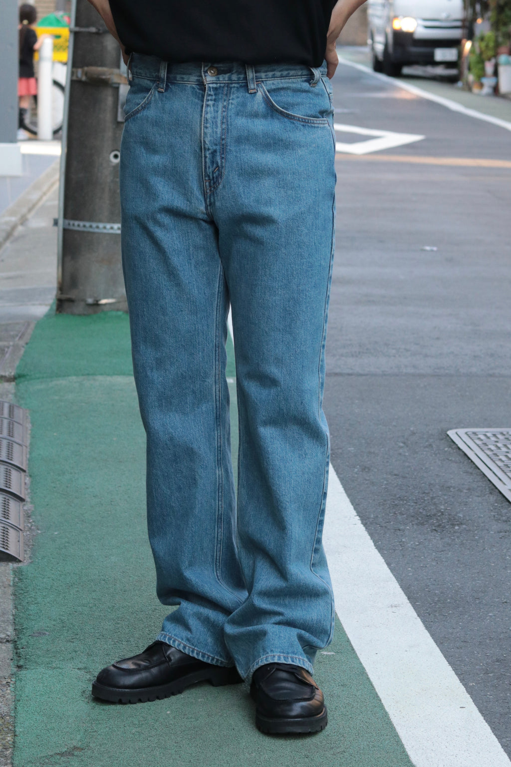 superNova. Boot cut jeans - Bleached wash / Indigo