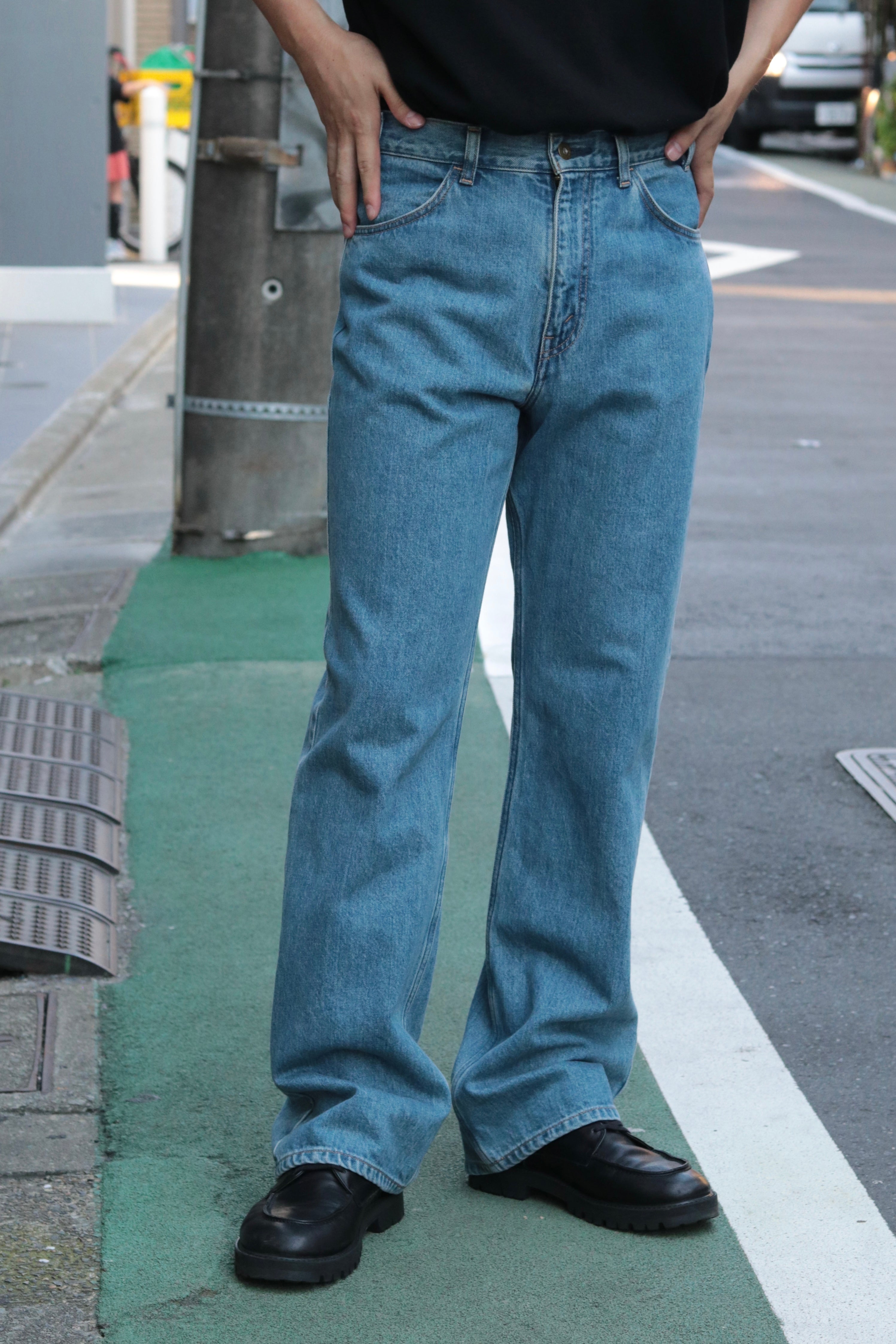 superNova. Boot cut jeans - Bleached wash / Indigo