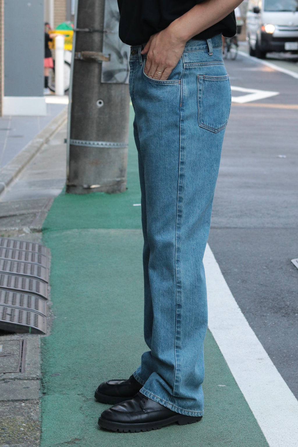 superNova. Boot cut jeans - Bleached wash / Indigo