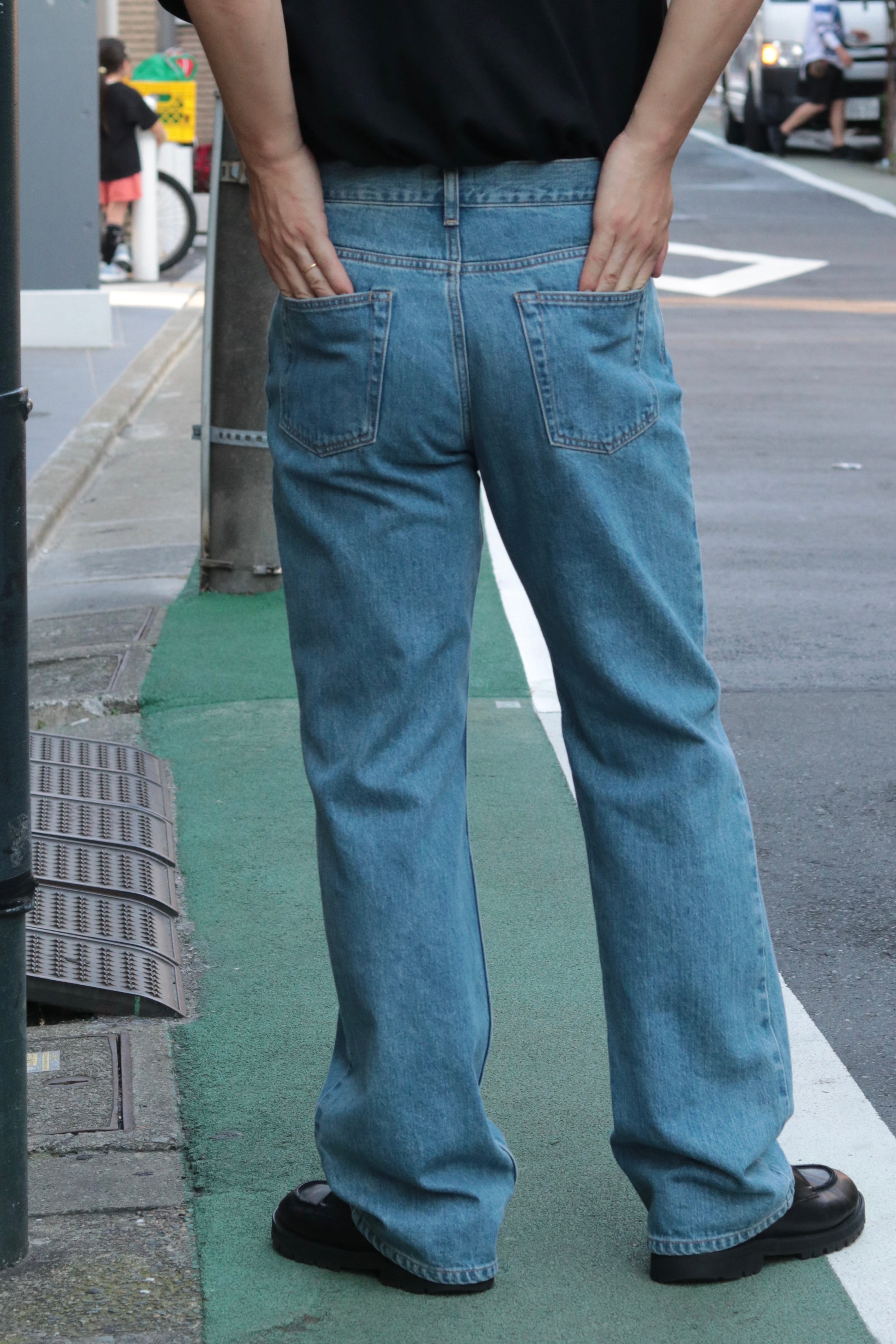 superNova. Boot cut jeans - Bleached wash / Indigo