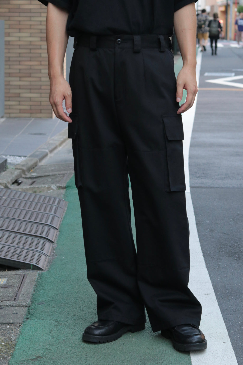 superNova. Neutral cargo pants / Black
