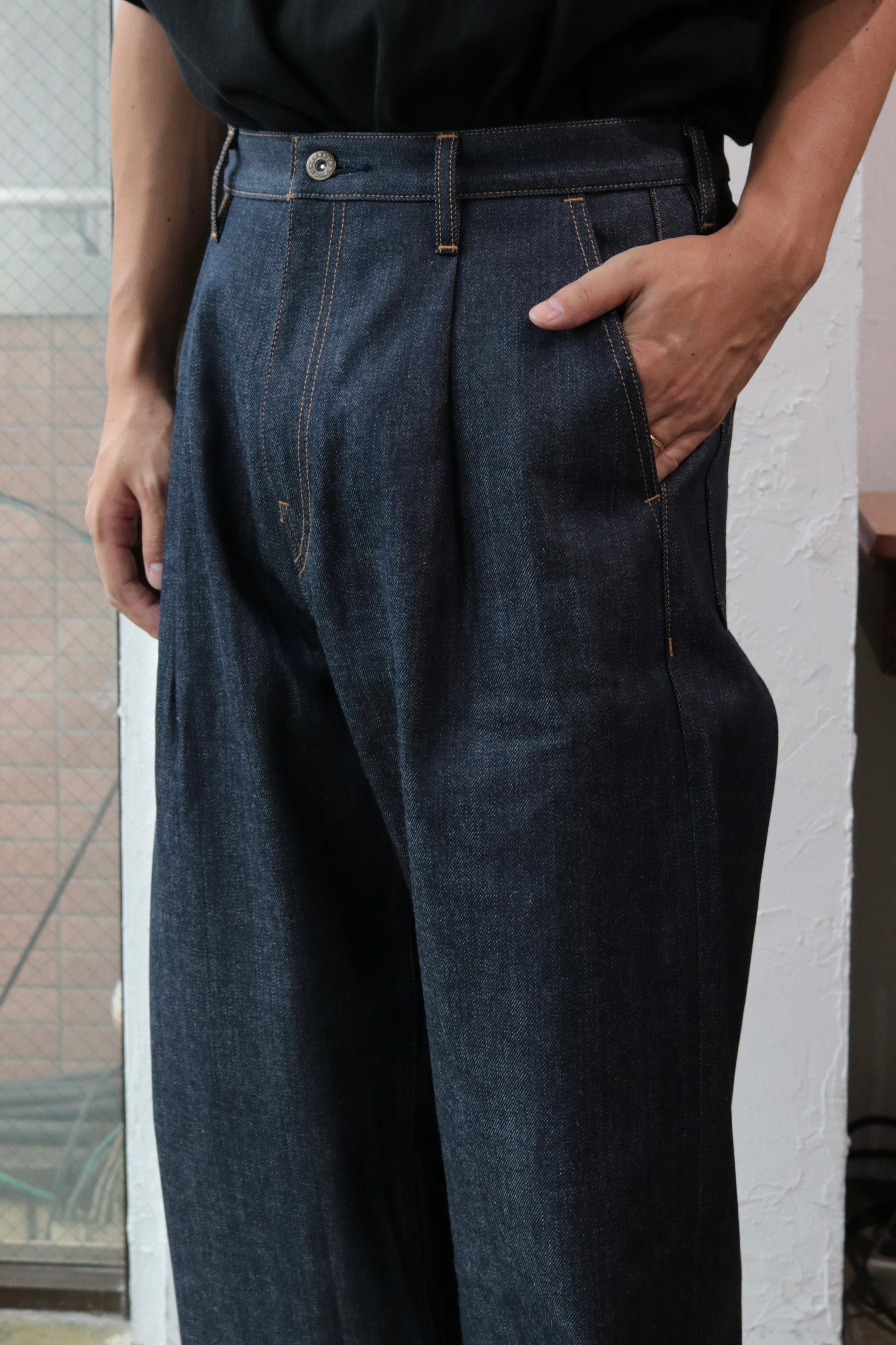 superNova. Wide selvedge jeans - Rigid denim / Indido