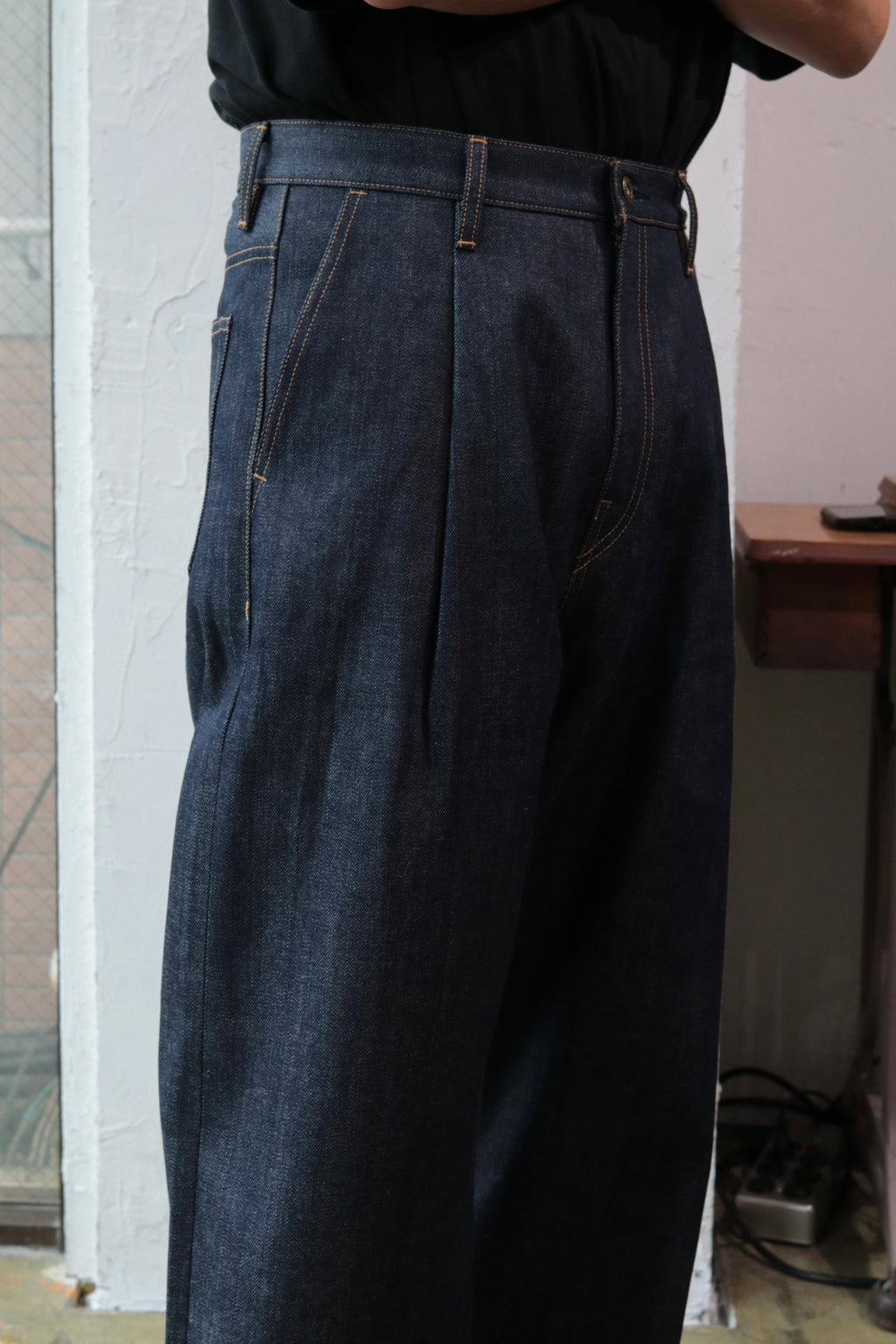 superNova. Wide selvedge jeans - Rigid denim / Indido