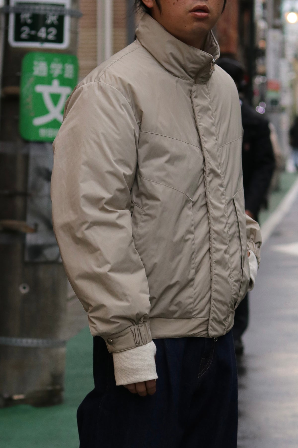 【sizeS.sizeM LAST1】superNova. Balloon jacket / Sand