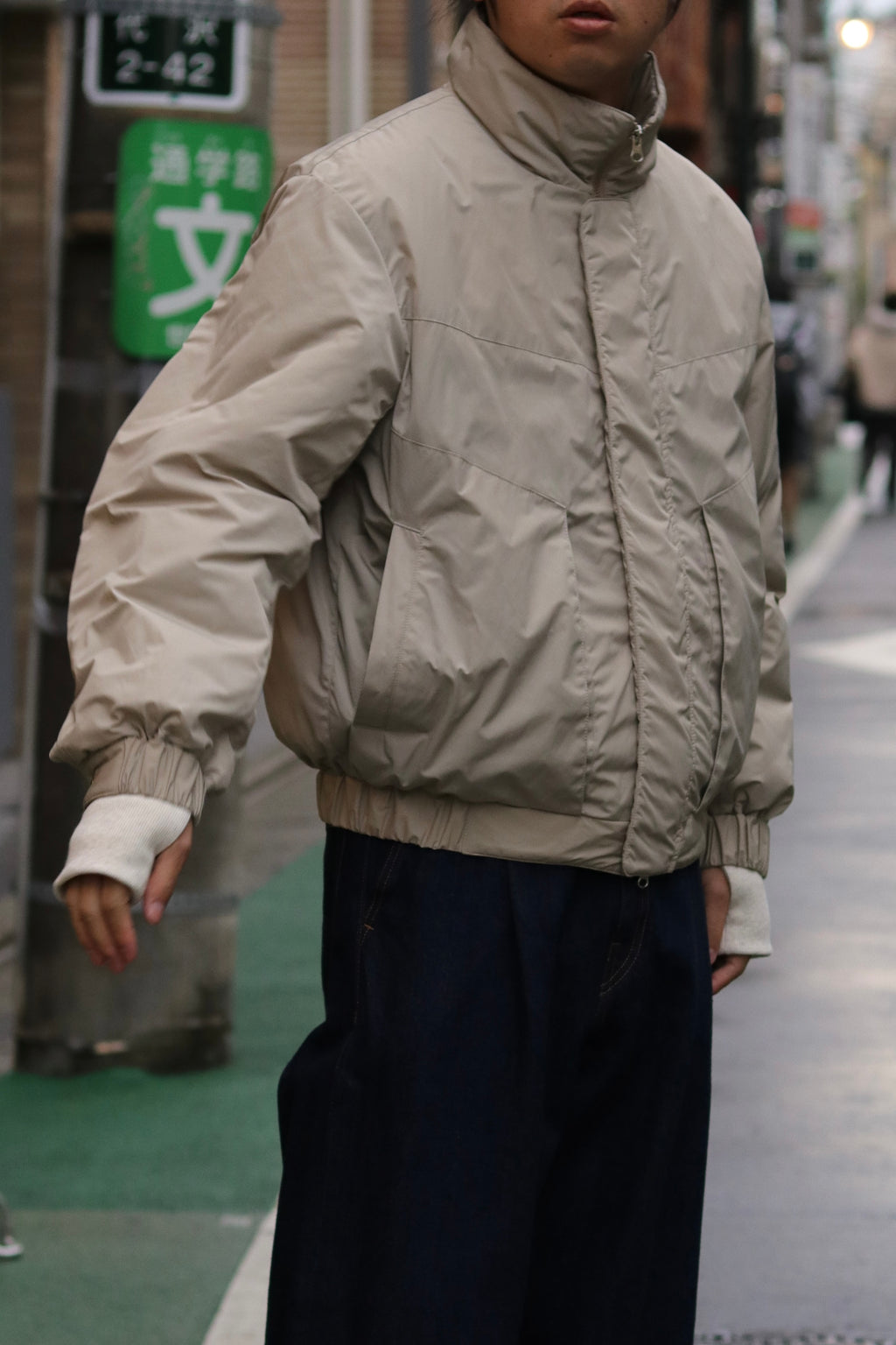 【sizeS.sizeM LAST1】superNova. Balloon jacket / Sand