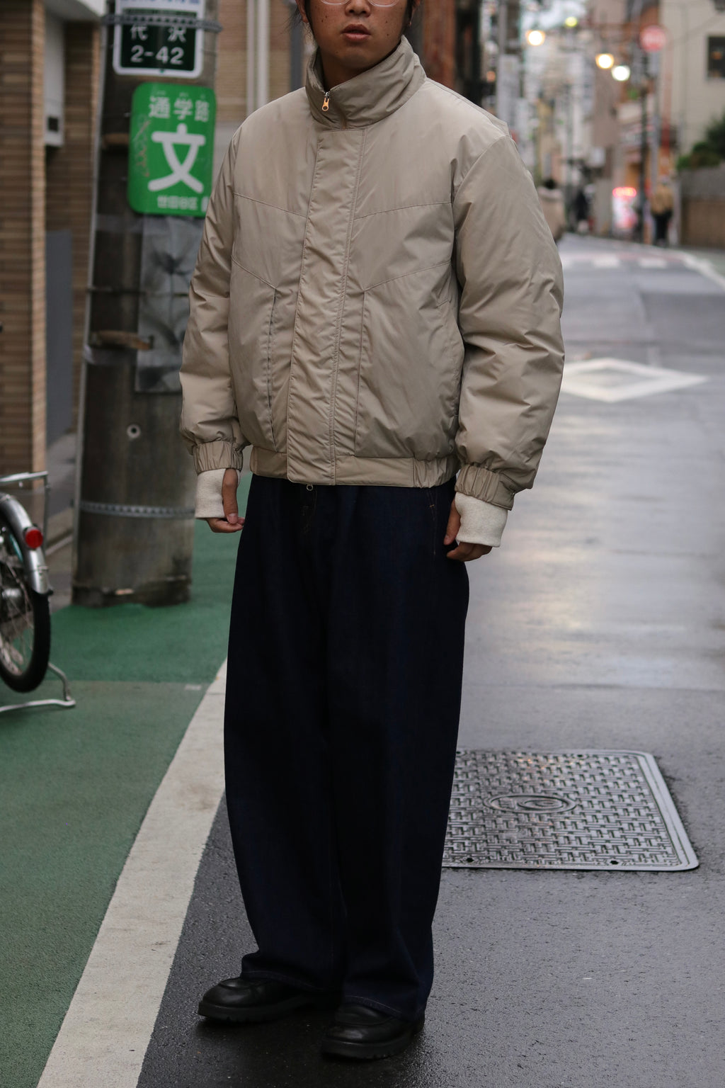 【sizeS.sizeM LAST1】superNova. Balloon jacket / Sand