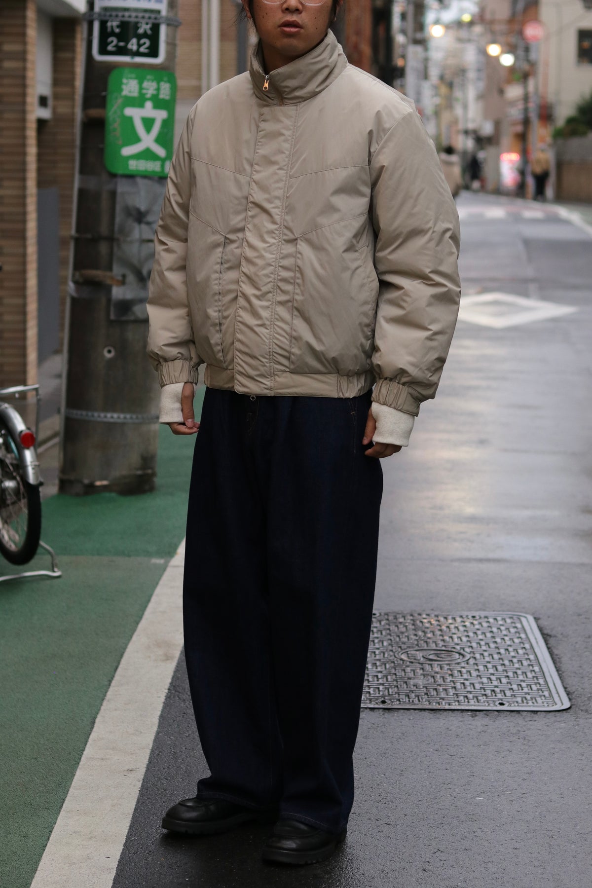 【sizeS.sizeM LAST1】superNova. Balloon jacket / Sand