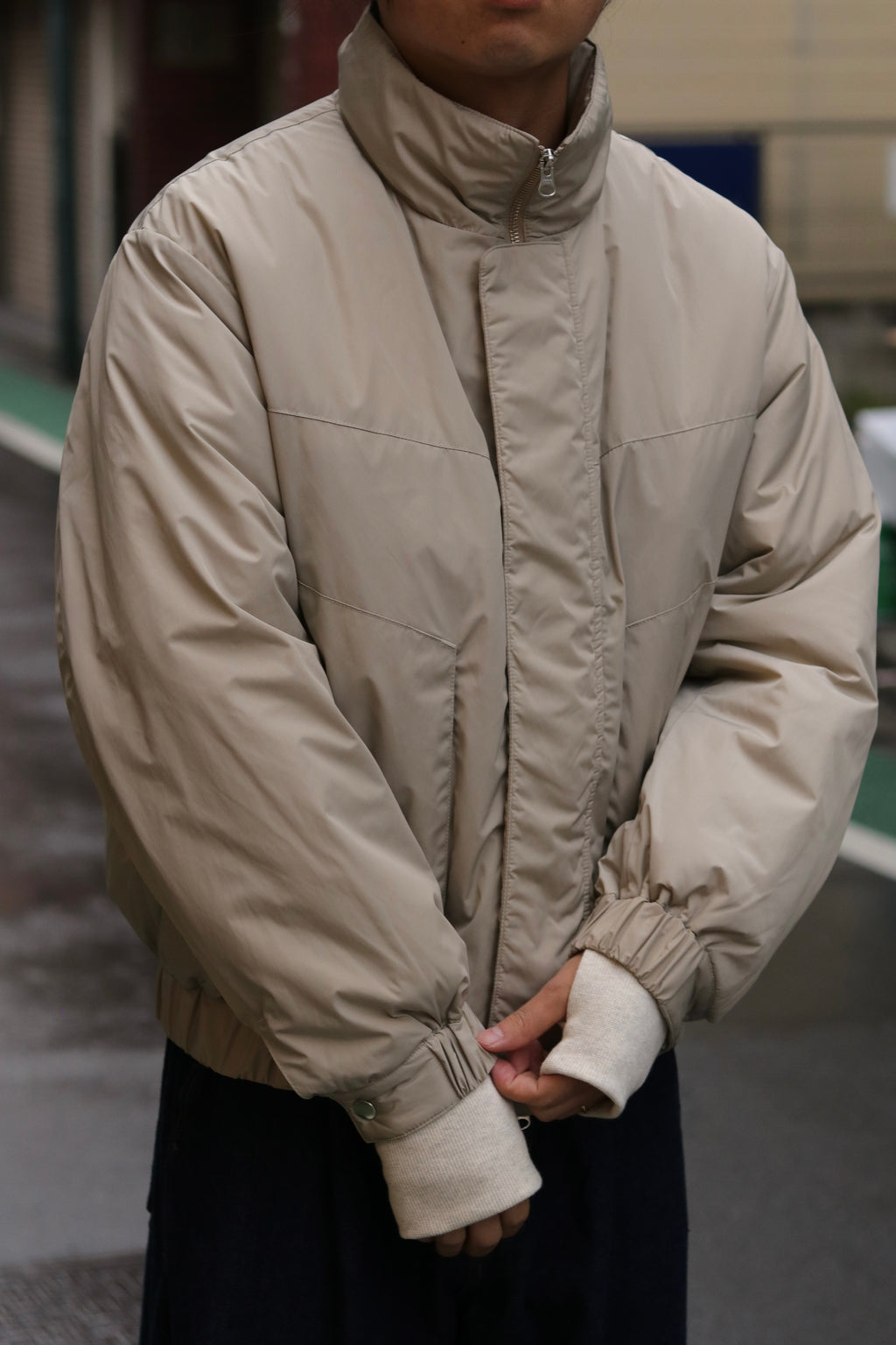 【sizeS.sizeM LAST1】superNova. Balloon jacket / Sand