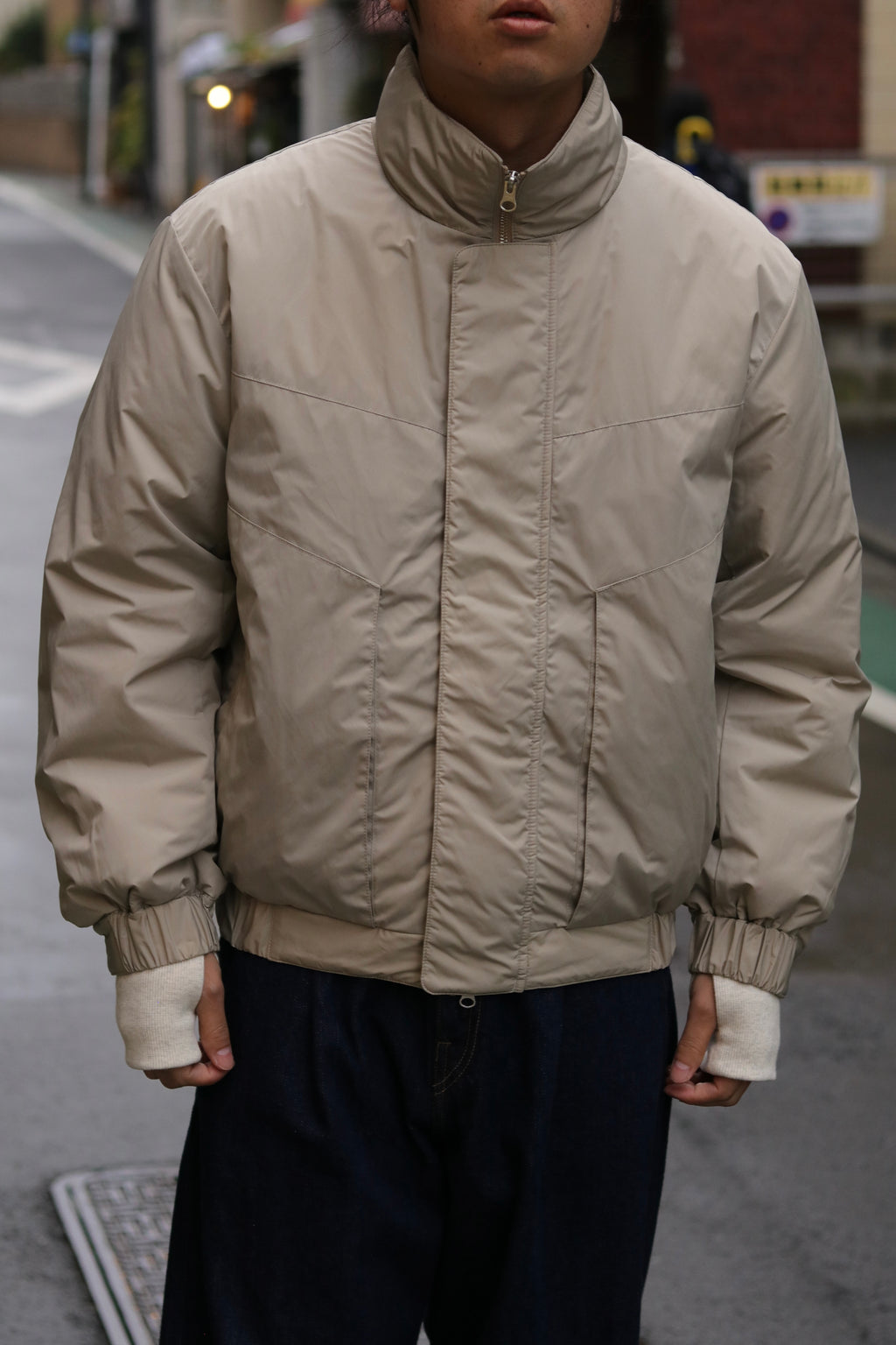 【sizeS.sizeM LAST1】superNova. Balloon jacket / Sand
