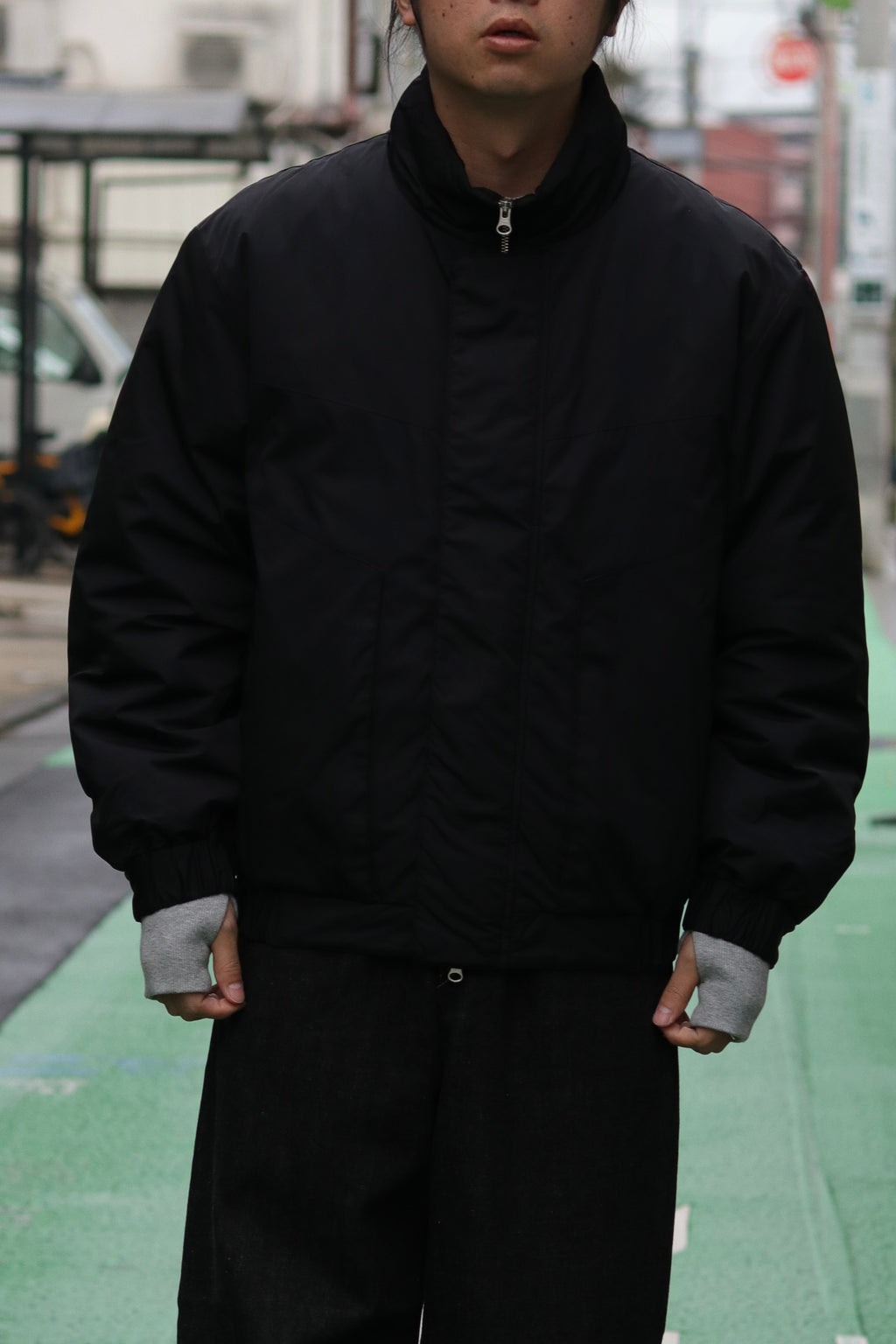 superNova. Balloon jacket / Black