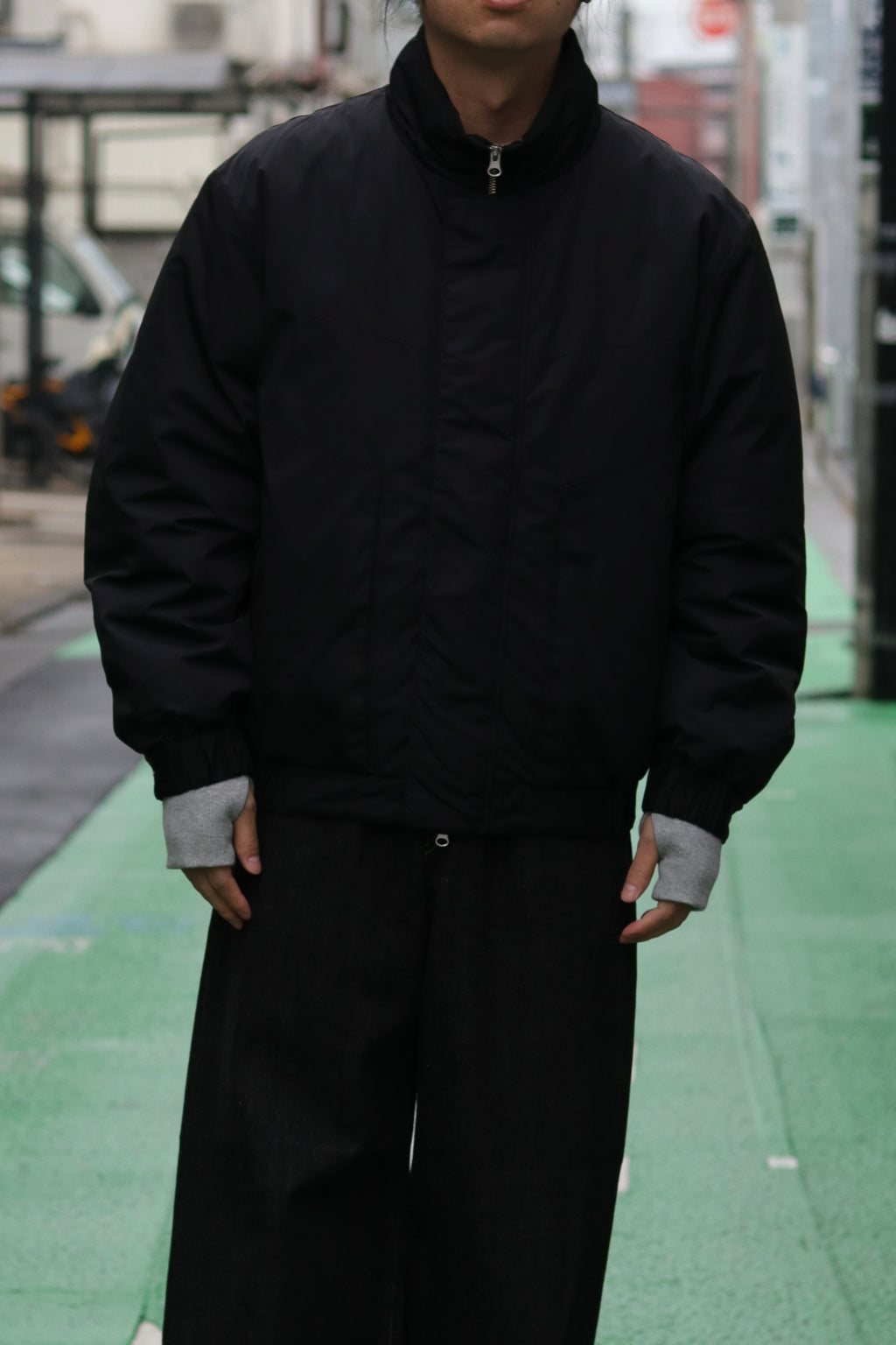 superNova. Balloon jacket / Black