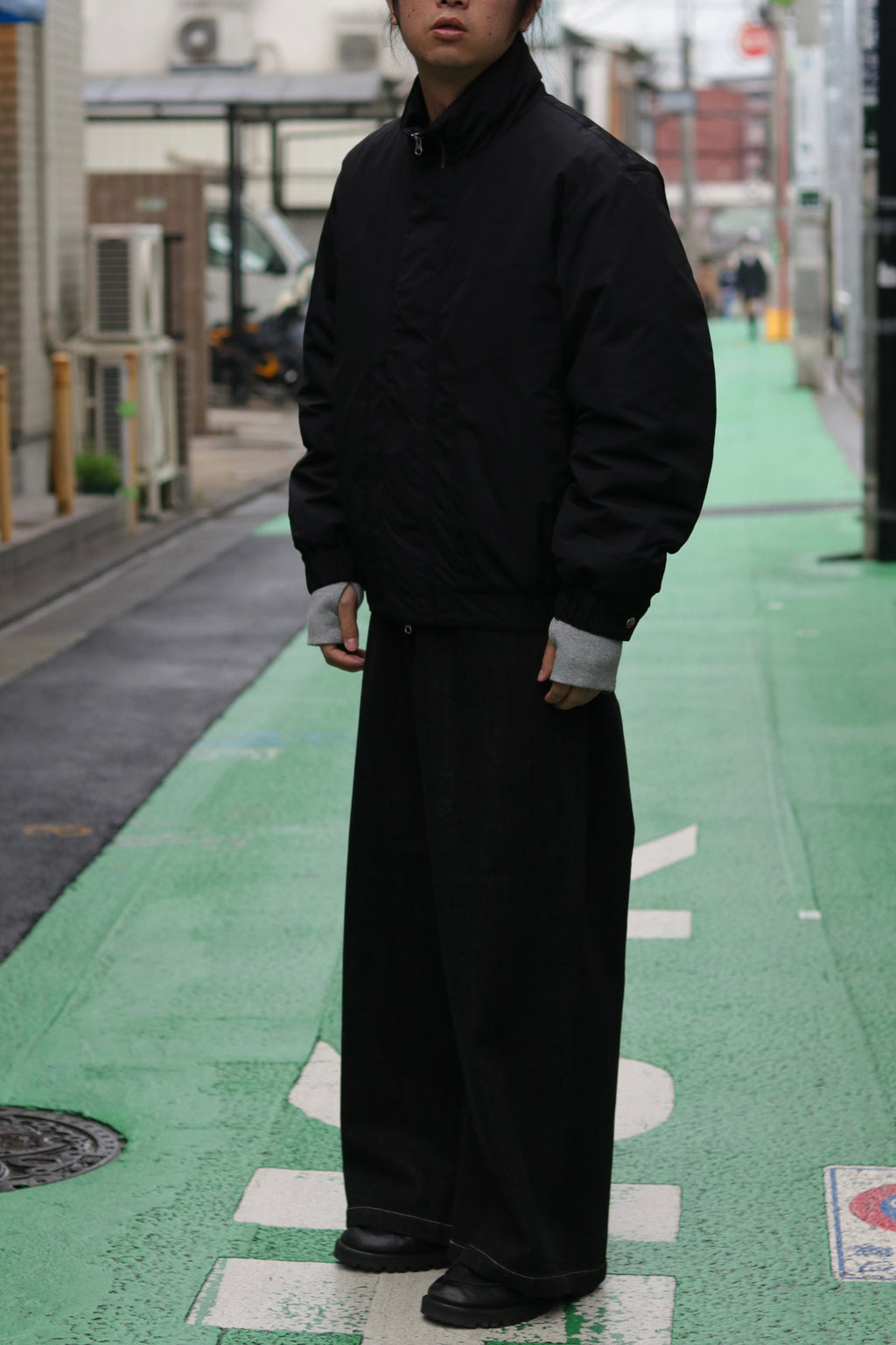 superNova. Balloon jacket / Black