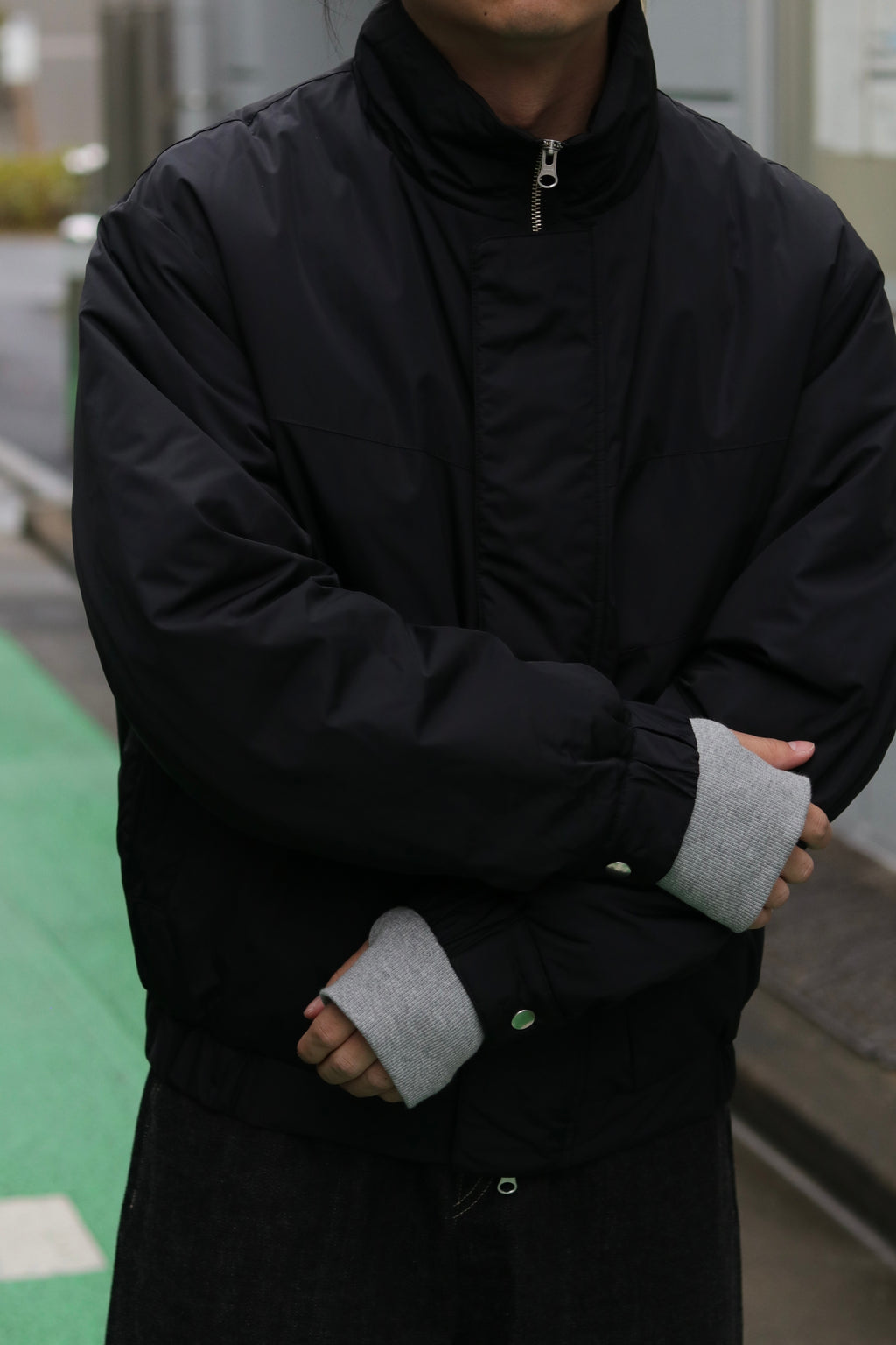 superNova. Balloon jacket / Black