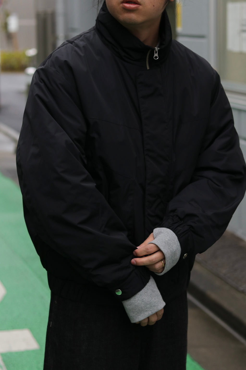 superNova. Balloon jacket / Black