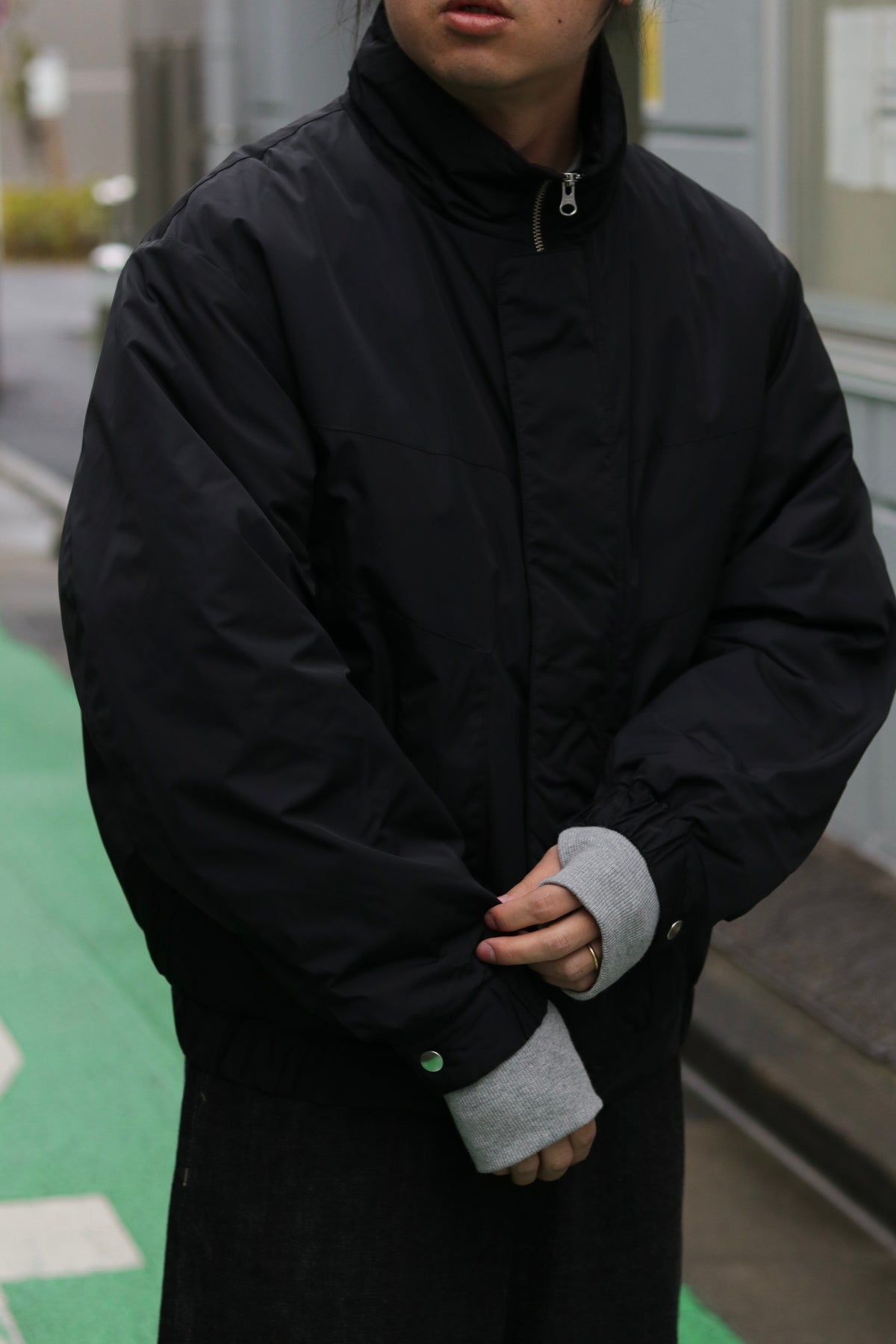 superNova. Balloon jacket / Black