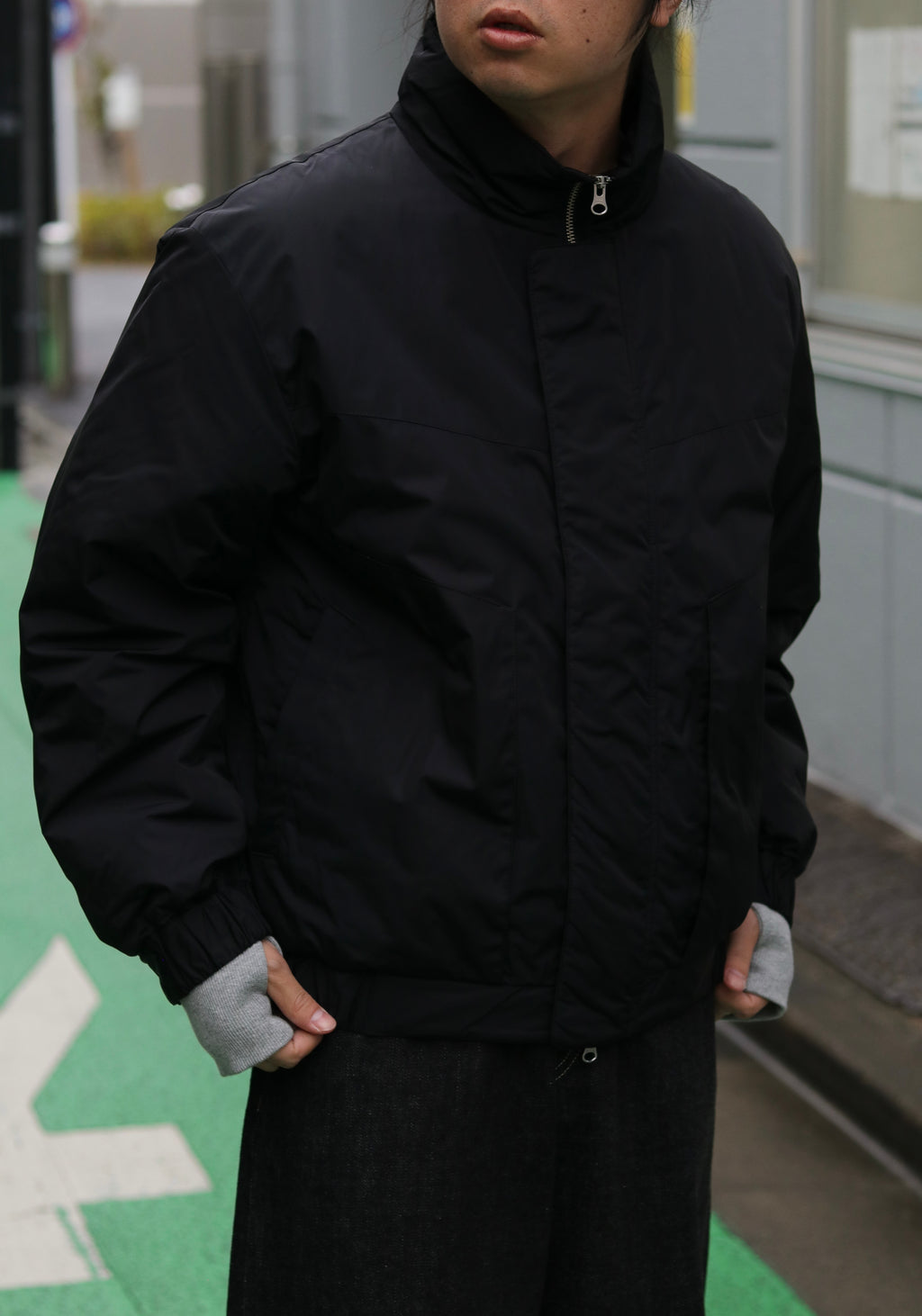 superNova. Balloon jacket / Black