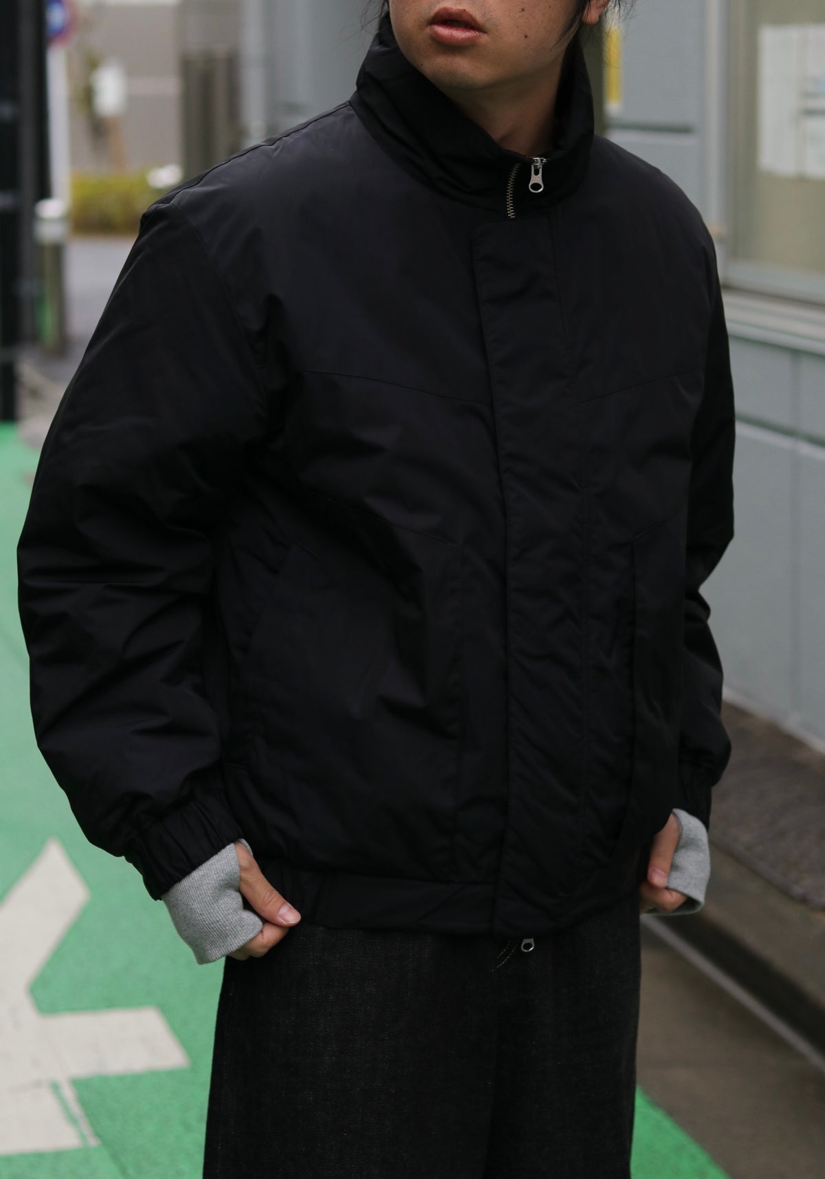 superNova. Balloon jacket / Black