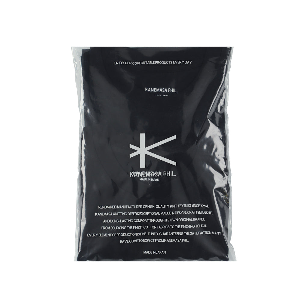 KANEMASA PHIL. 46G Cotton Thin Pack Tank/ BLACK