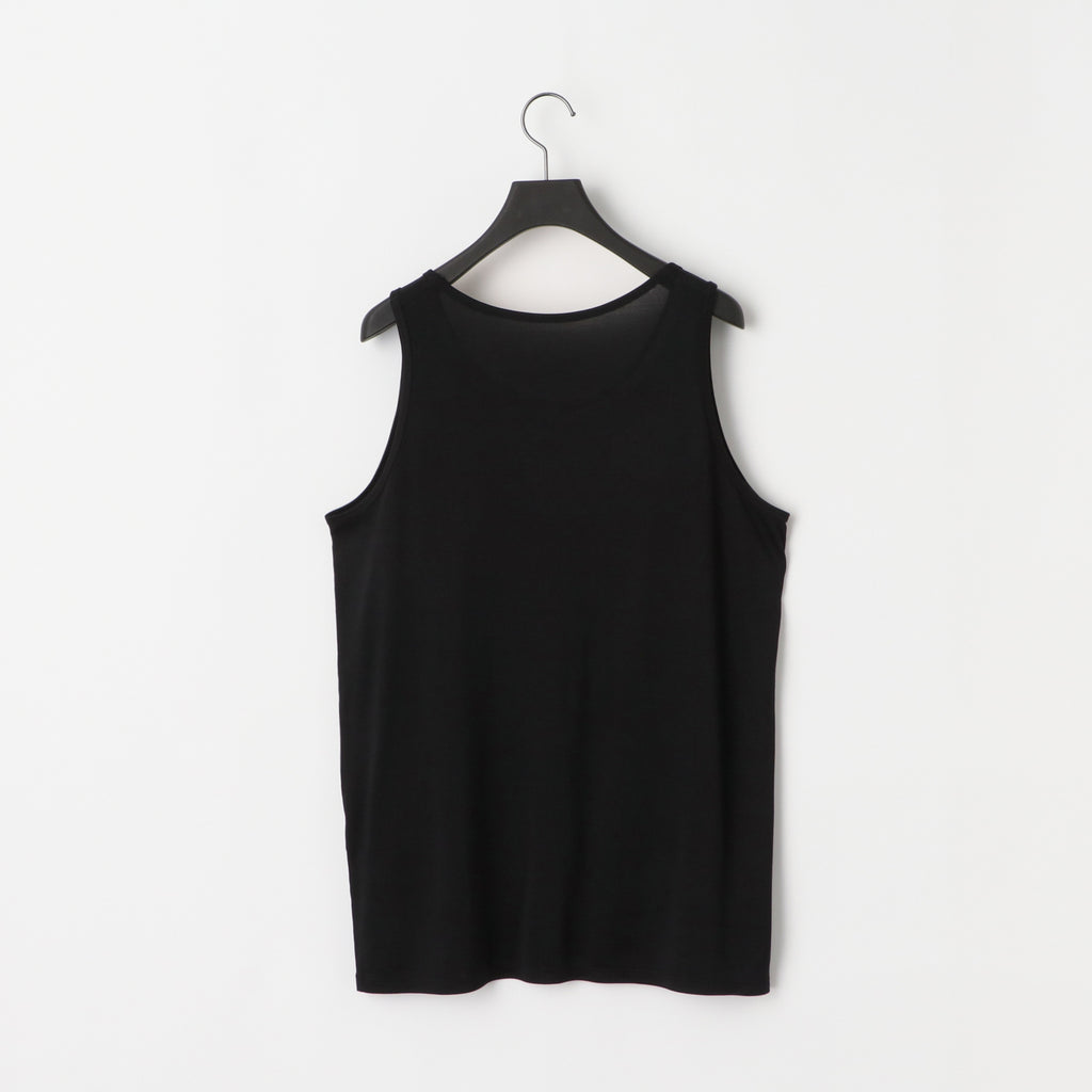 KANEMASA PHIL. 46G Cotton Thin Pack Tank/ BLACK