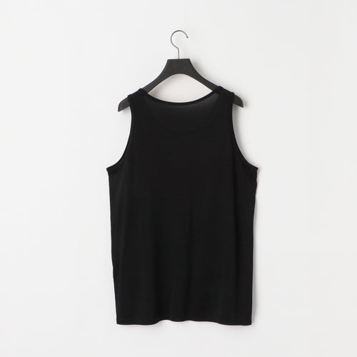 KANEMASA PHIL. 46G Cotton Thin Pack Tank/ BLACK