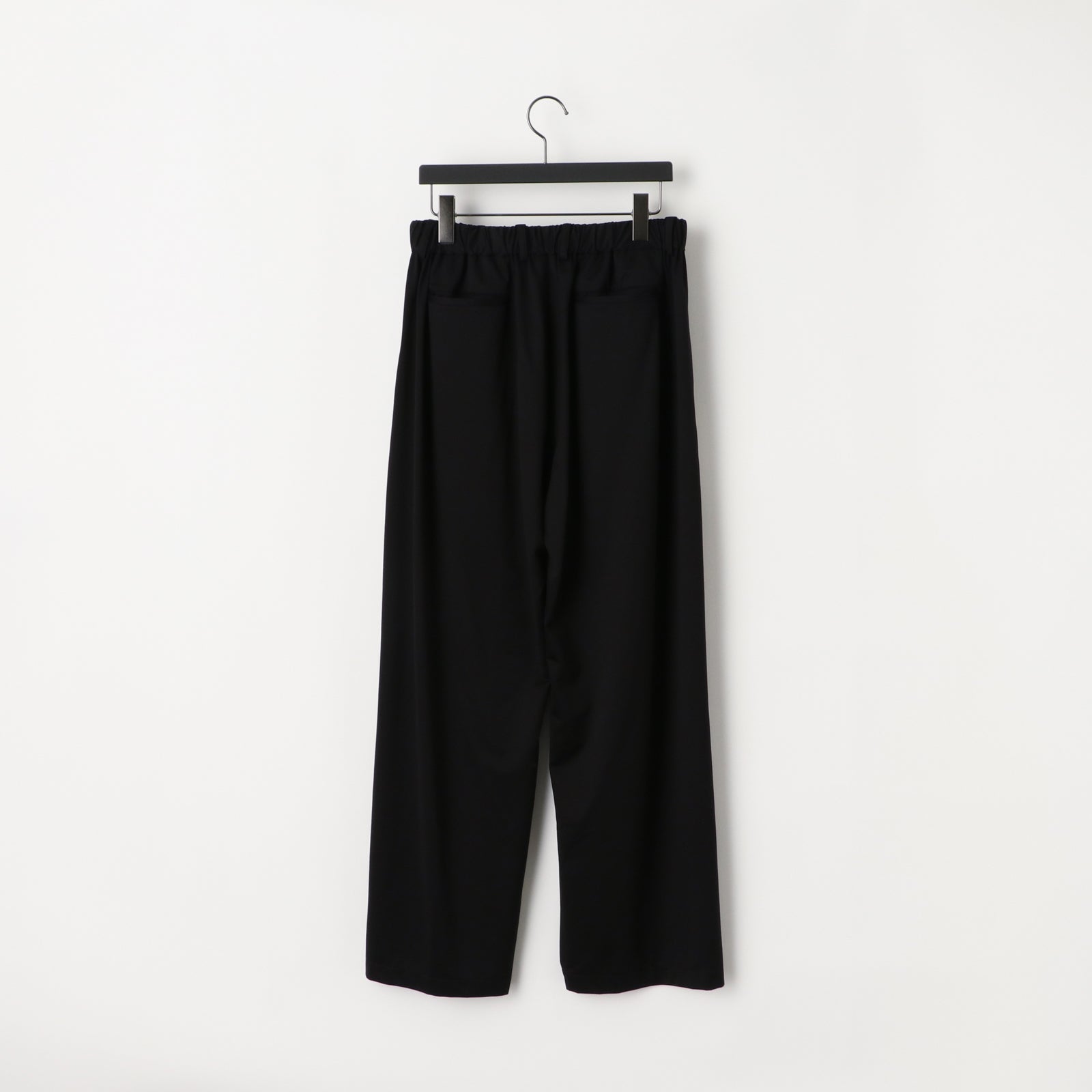 KANEMASA PHIL. 46G Tuck Easy Pants/ BLACK