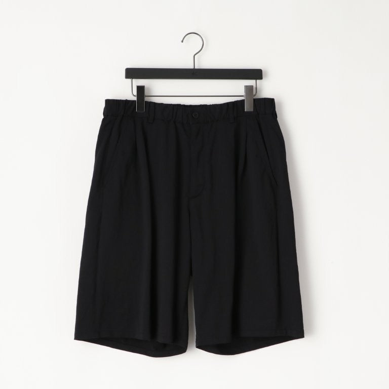 KANEMASA PHIL. 36G Nylon Tuck Easy Shorts/ Black