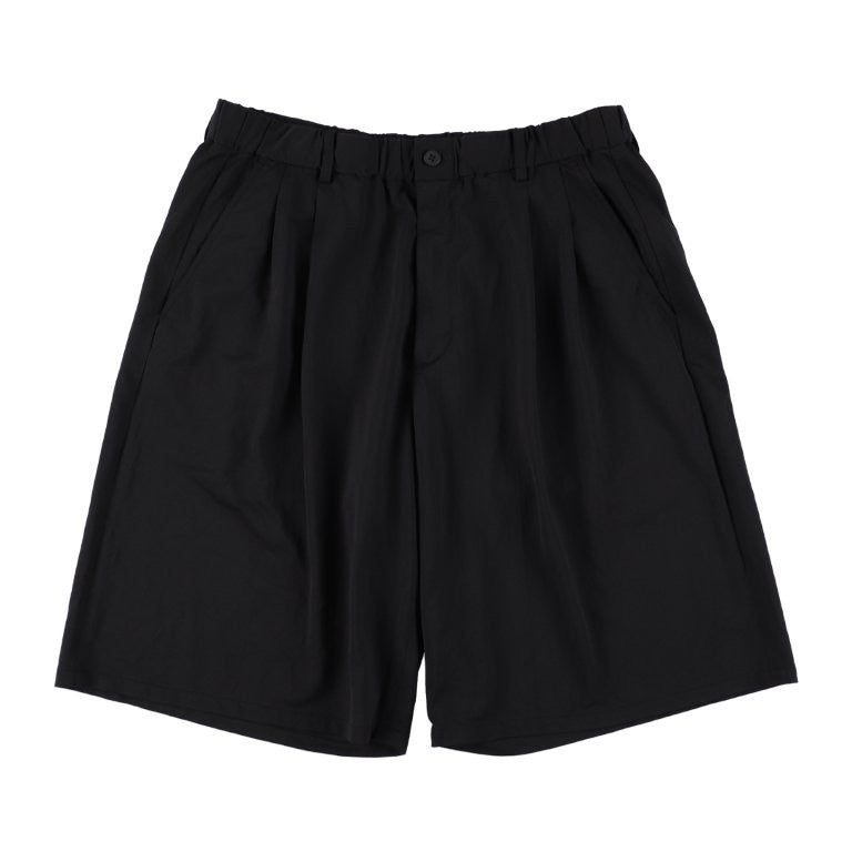 KANEMASA PHIL. 36G Nylon Tuck Easy Shorts/ Black