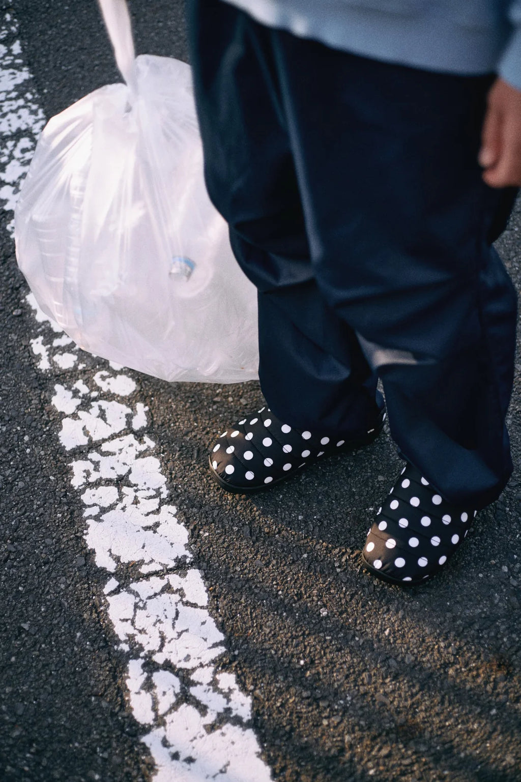 SUBU ORIGINALS F-LINE DOTS / BLACK