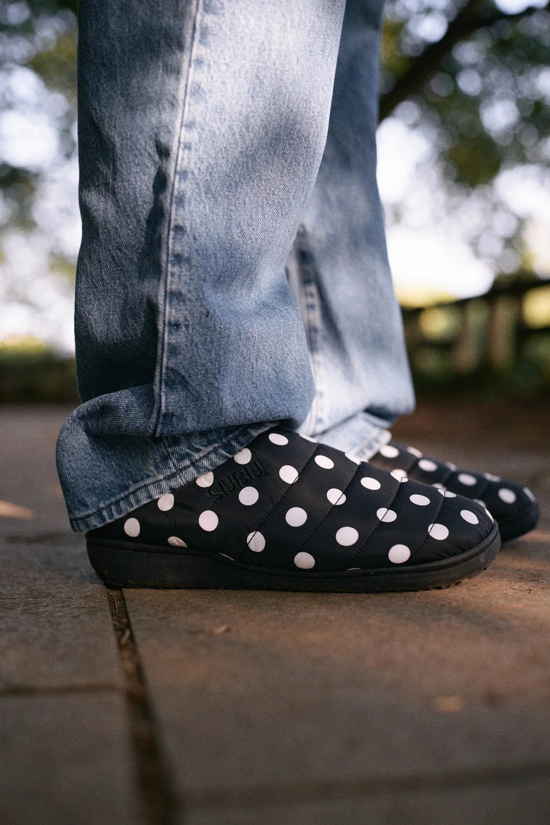 SUBU ORIGINALS F-LINE DOTS / BLACK
