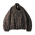 superNova. Track jacket - Paisley jacquard / Beige x Brown