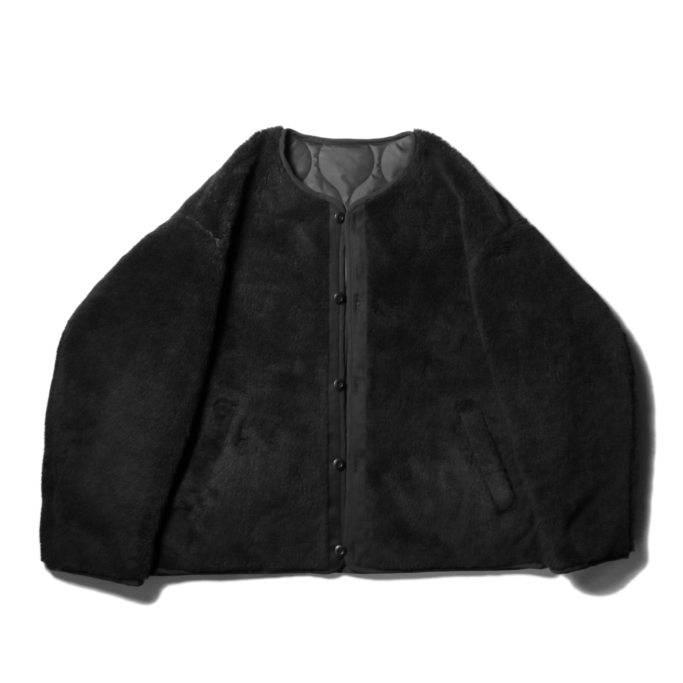 superNova. Reversible lining jacket - Retro Boa / Black