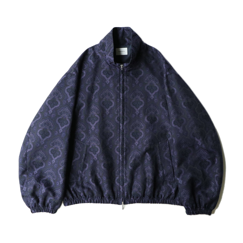 superNova. Track jacket - Damask jacquard / Purple