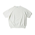 superNova.Wholegarment big knit tee / White
