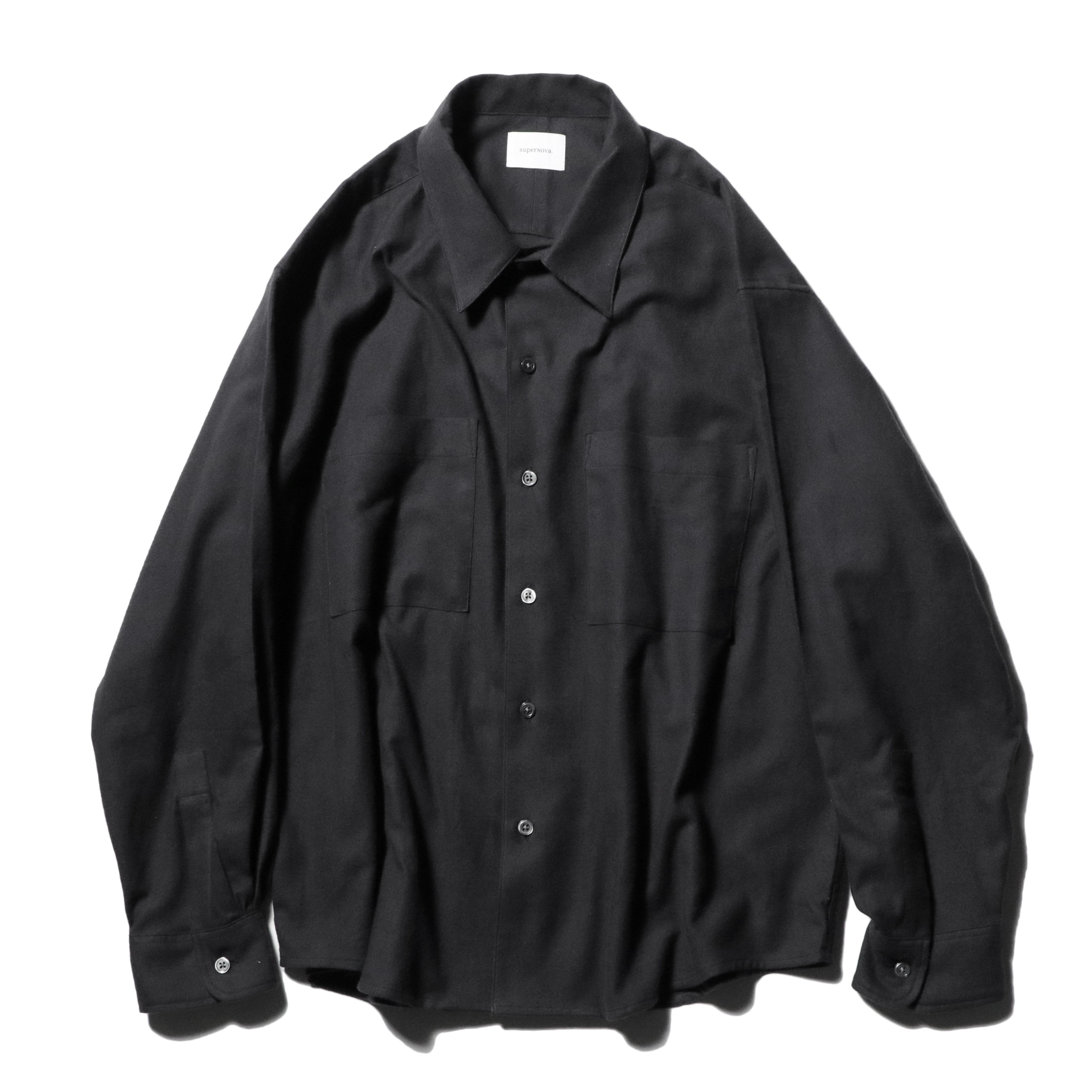 superNova. Split yoke big shirt - Flannel