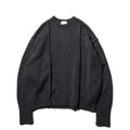 superNova. Moebius knit sweater / Charcoal