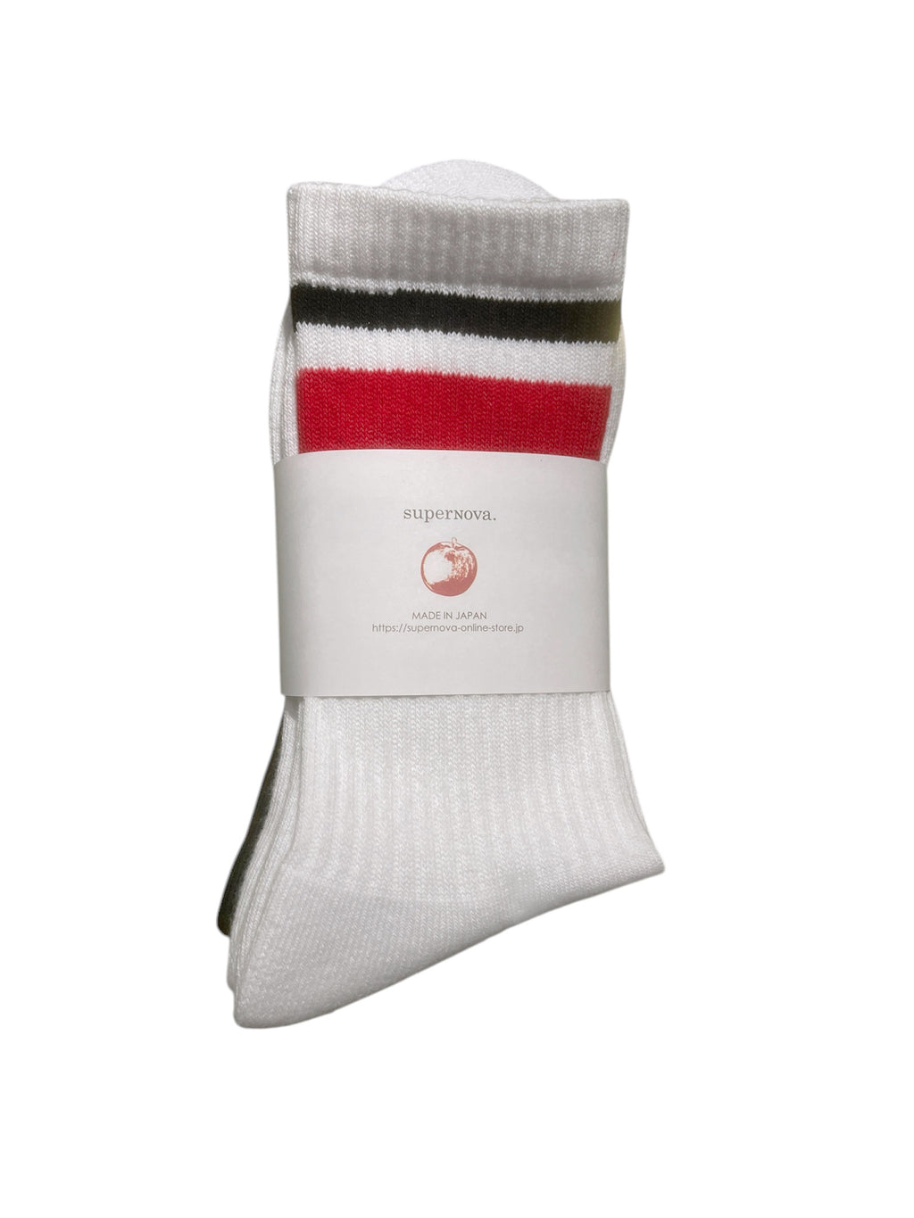 superNova. 2 Pack line socks / Black & White
