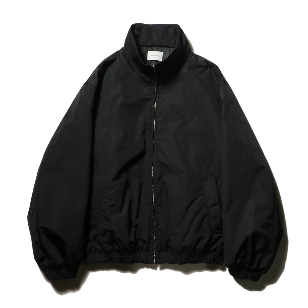 【sizeM LAST1】superNova. Quilted lining track jacket - Taffeta / Black