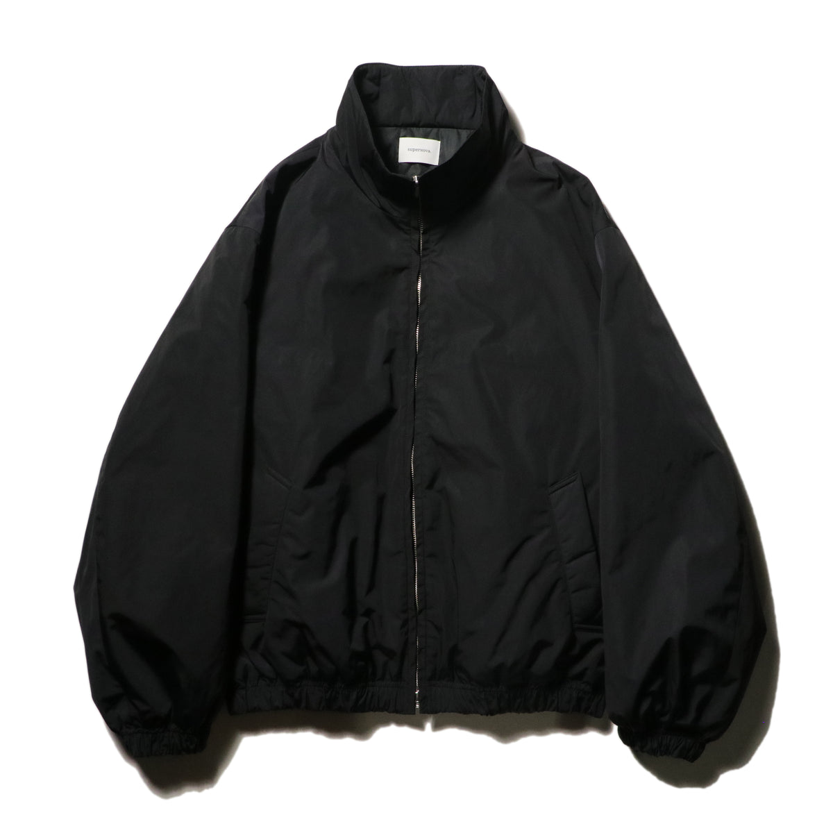 【sizeM LAST1】superNova. Quilted lining track jacket - Taffeta / Black