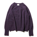 superNova. Wholegarment knit sweater - Wool & cashmere & silk / Purple