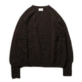 10月中発送予定 superNova. Wholegarment knit sweater - Wool & cashmere & silk / Brown