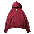 superNova. Sweat big zip hoody / Red